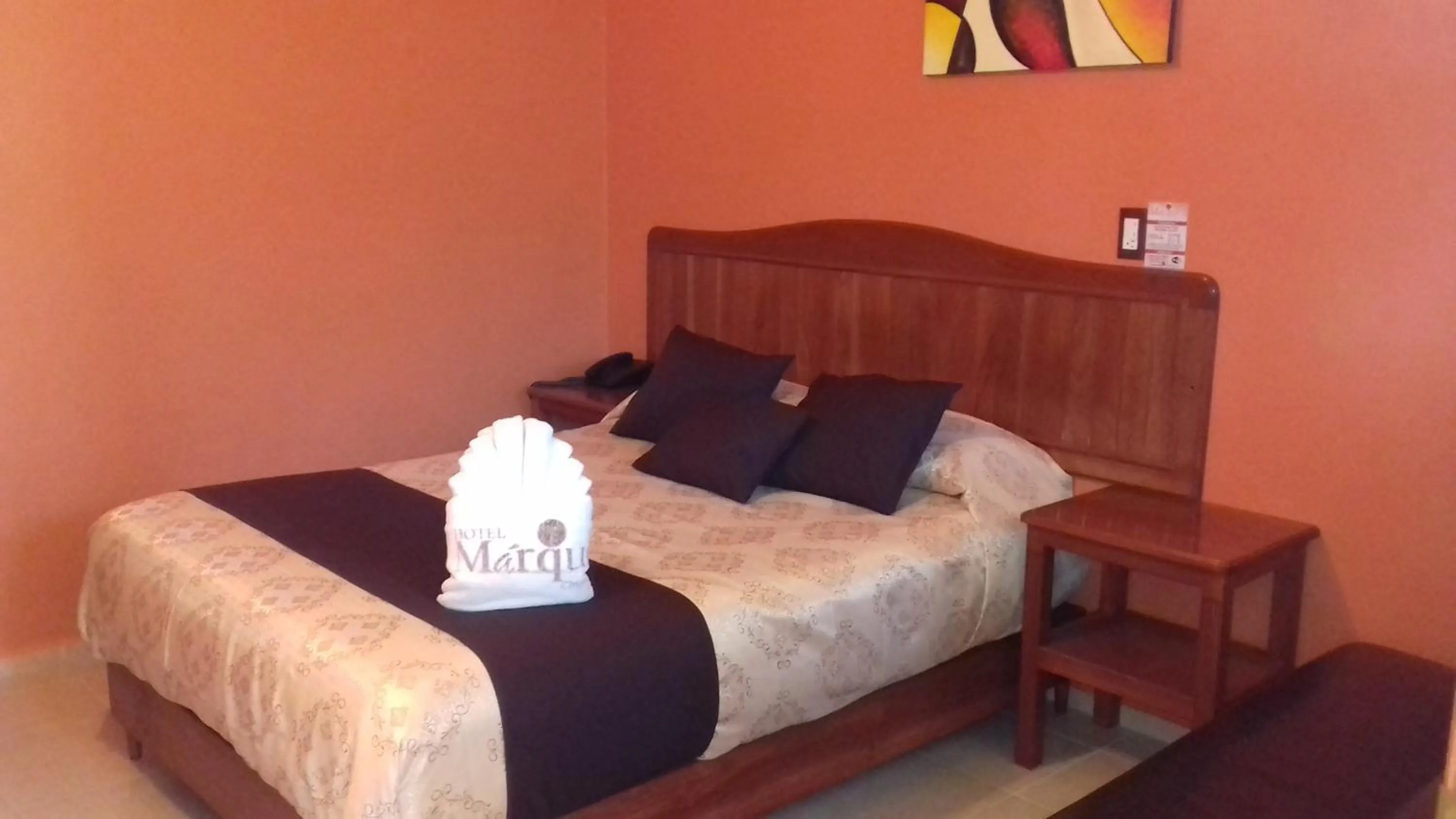 Photo of the whole room, Bed in Hotel Márquez