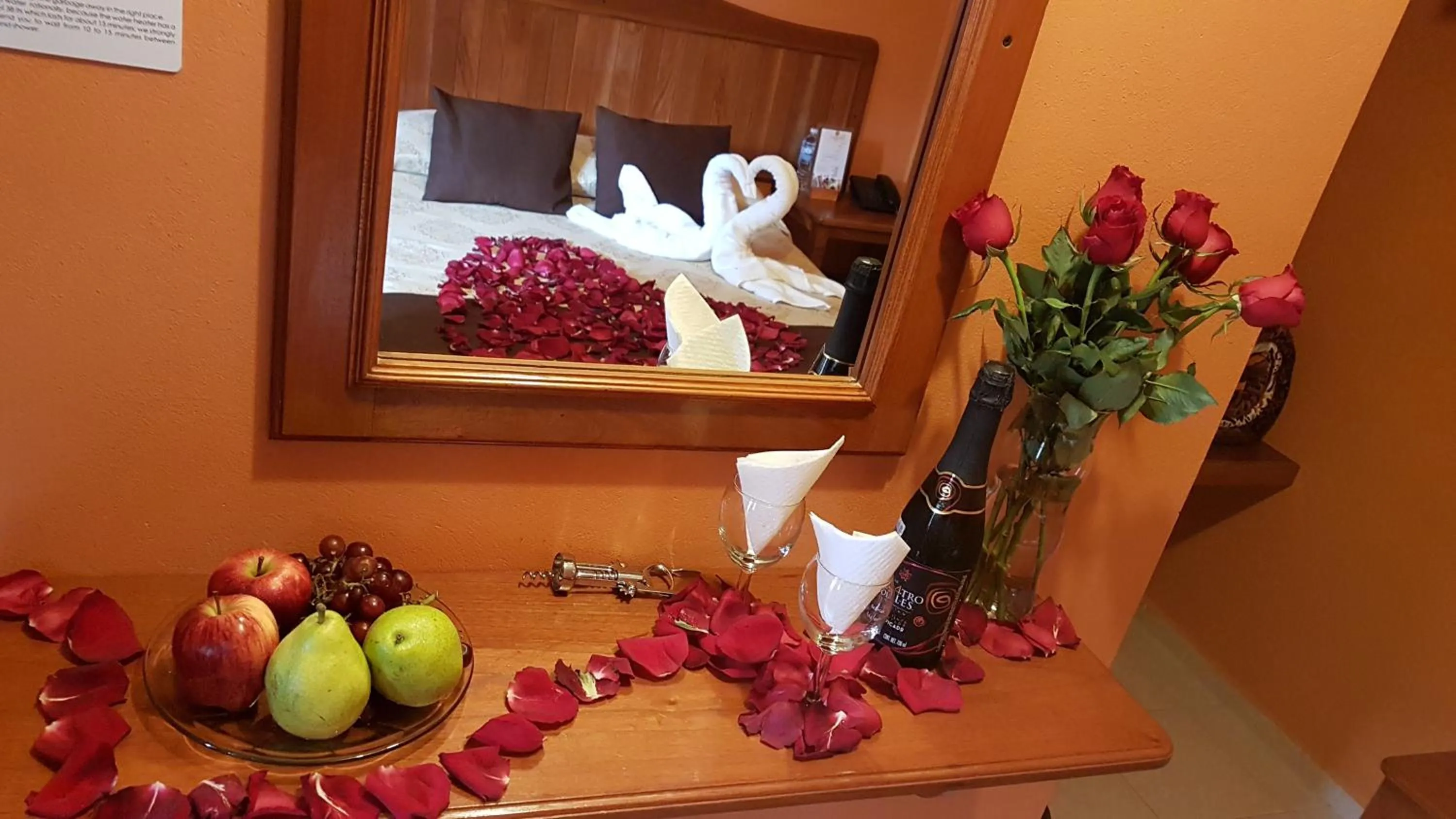 Food and drinks in Hotel Márquez