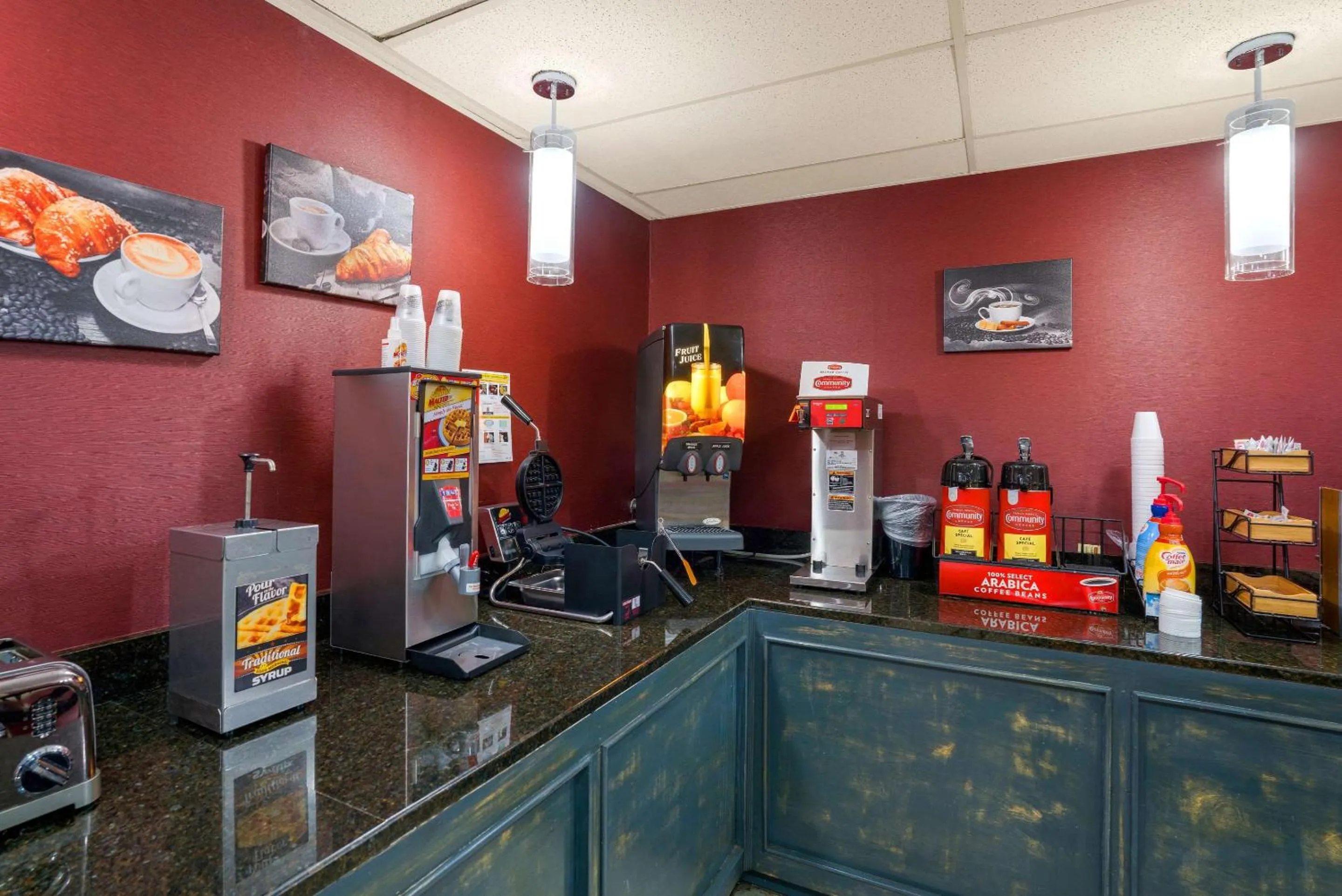 Breakfast in Rodeway Inn