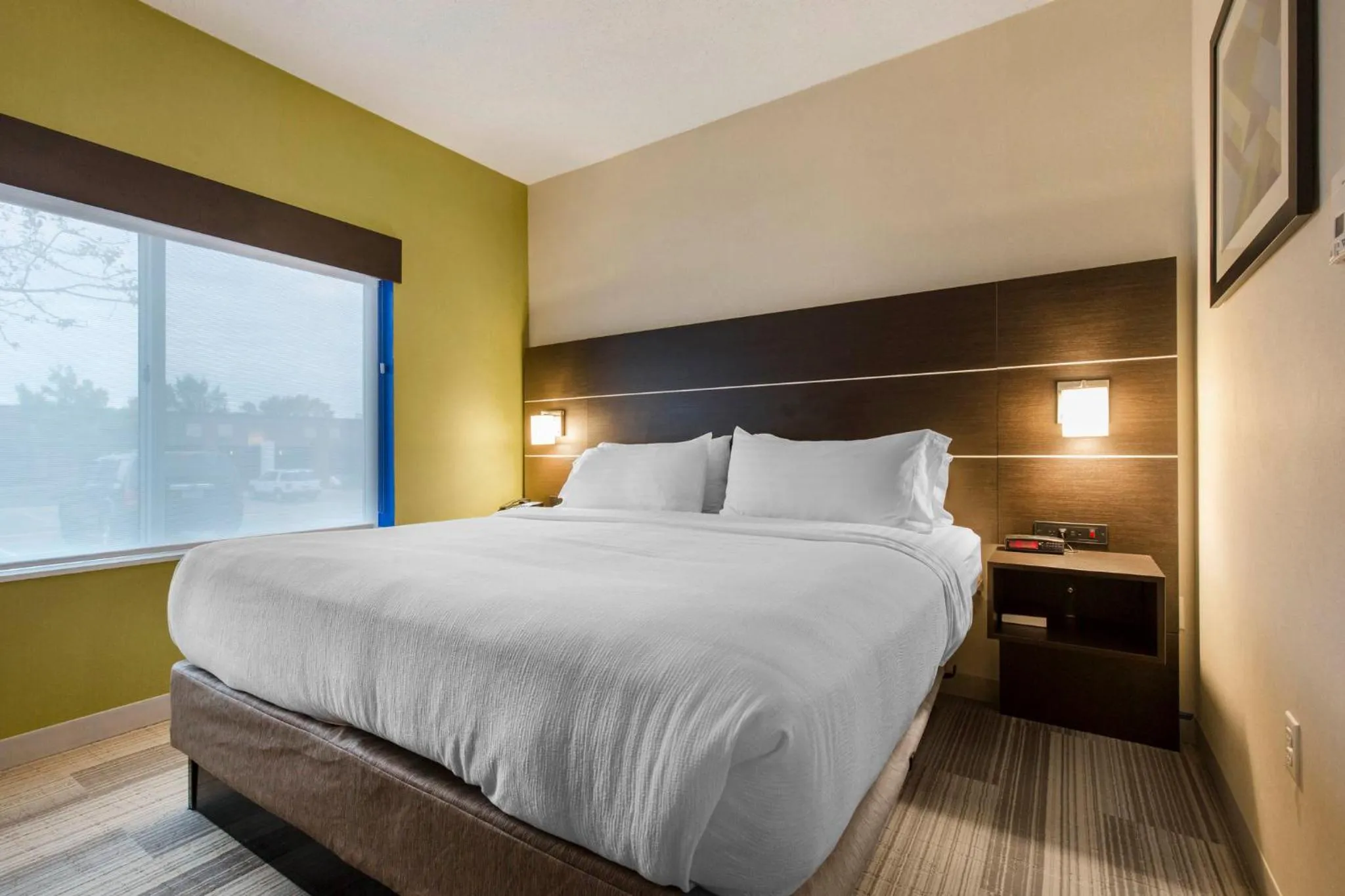 Photo of the whole room, Bed in Holiday Inn Express & Suites Chicago West - St Charles by IHG