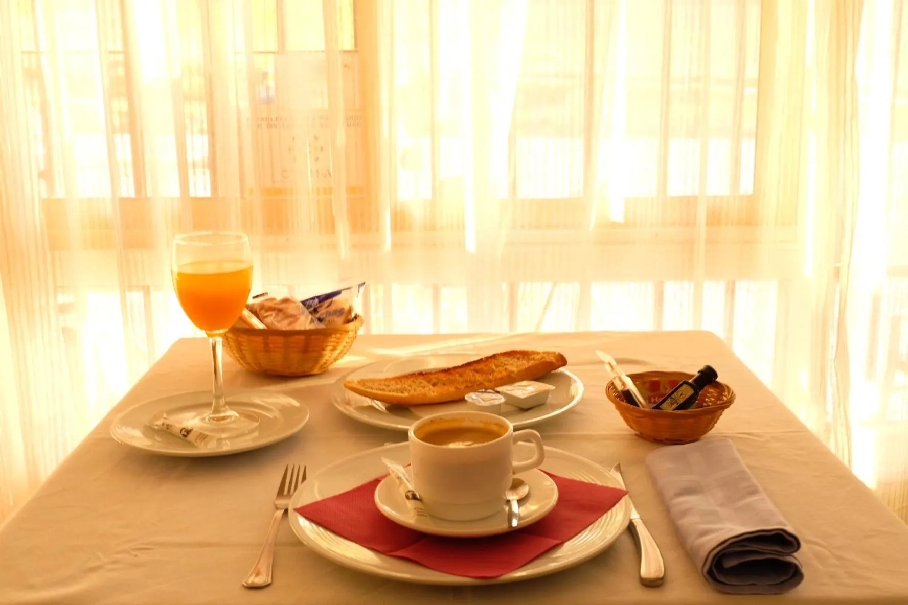 Continental breakfast in Hotel El Prado by Vivere Stays