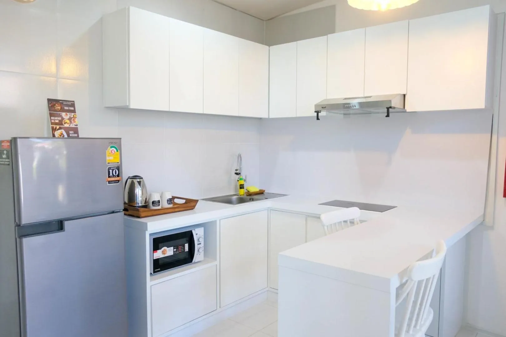 Kitchen or kitchenette in Baan Poon Garden