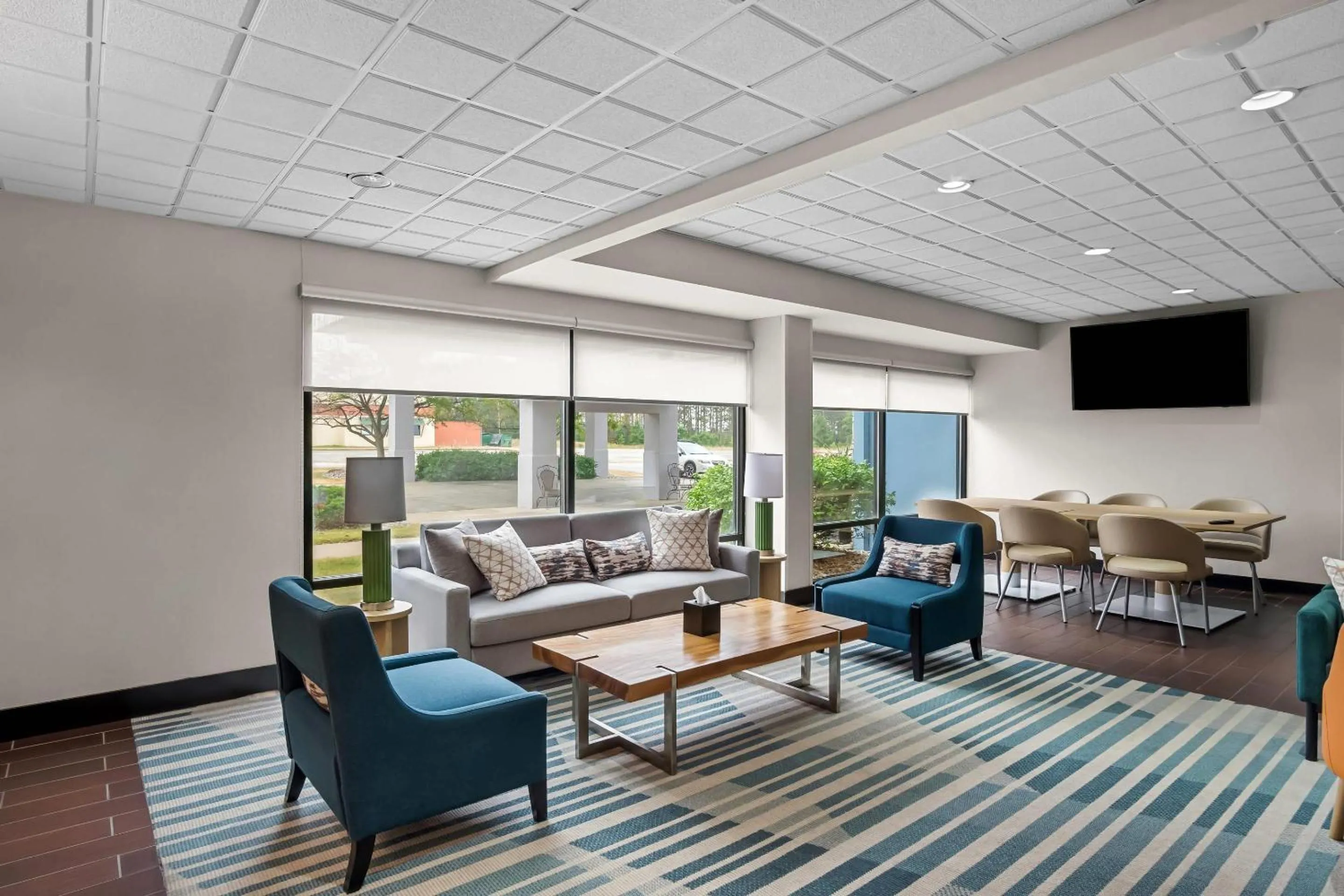 Lobby or reception in Comfort Inn Cadillac