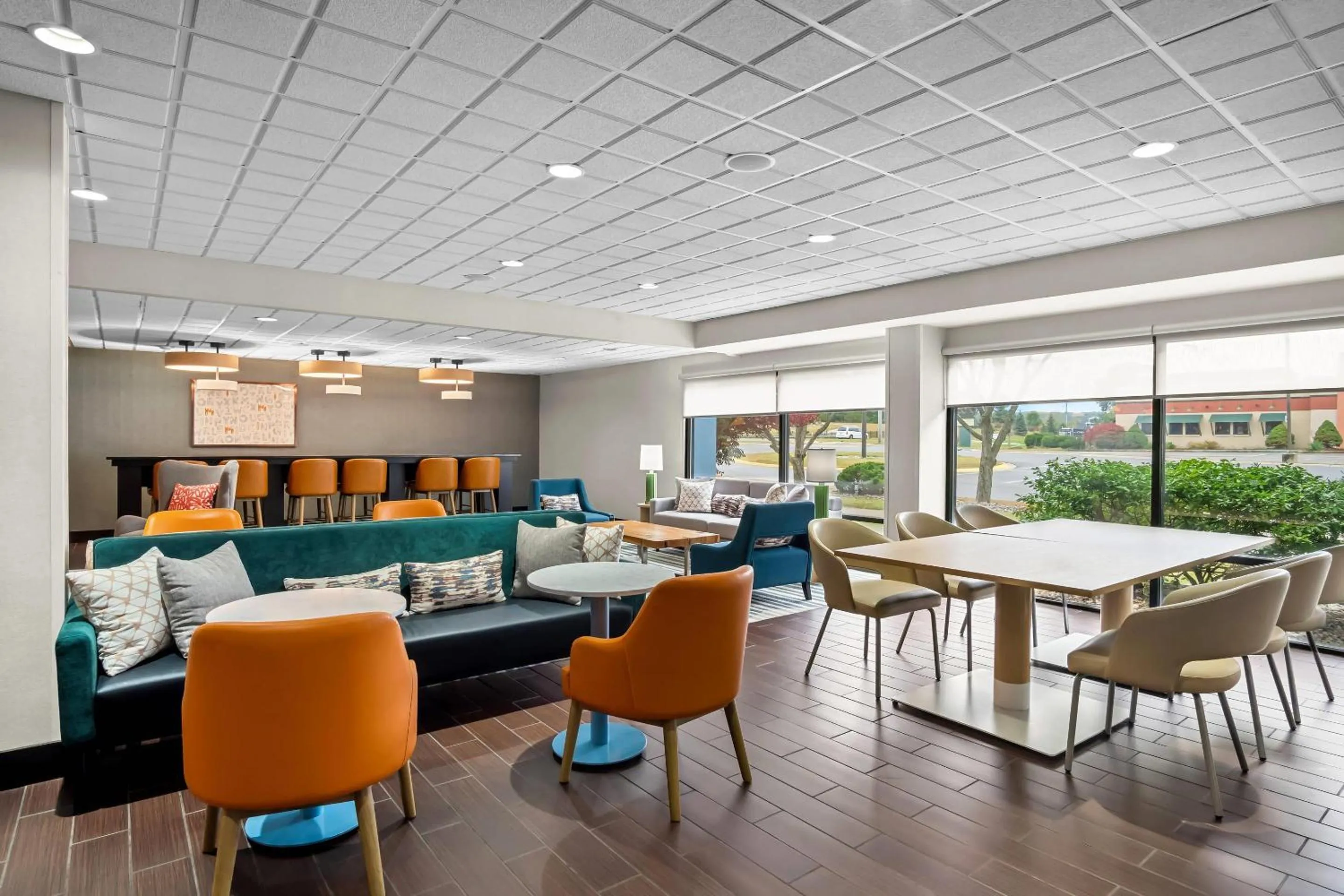 Lobby or reception in Comfort Inn Cadillac