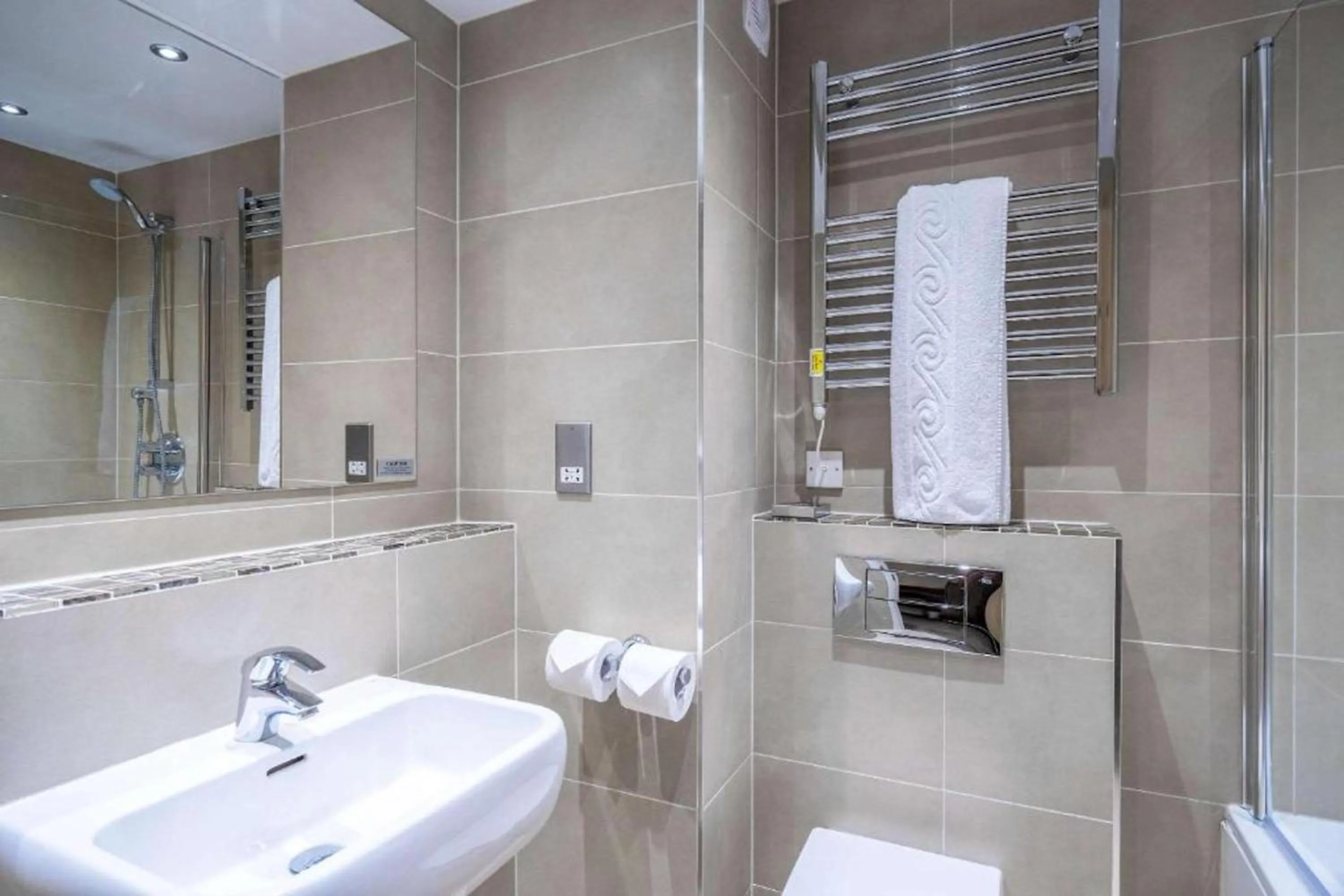 Bathroom in Holiday Inn Newcastle South by IHG