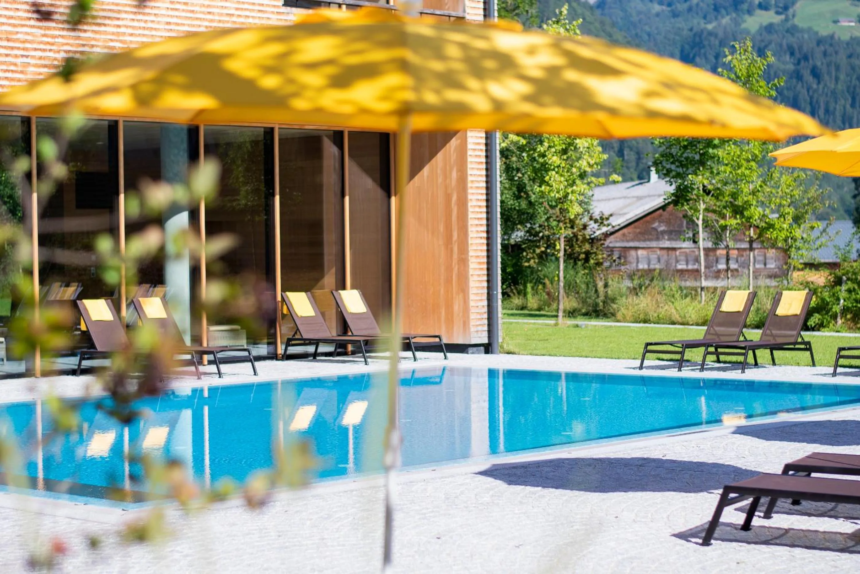 Swimming pool in Hotel die Wälderin-Wellness, Sport & Natur