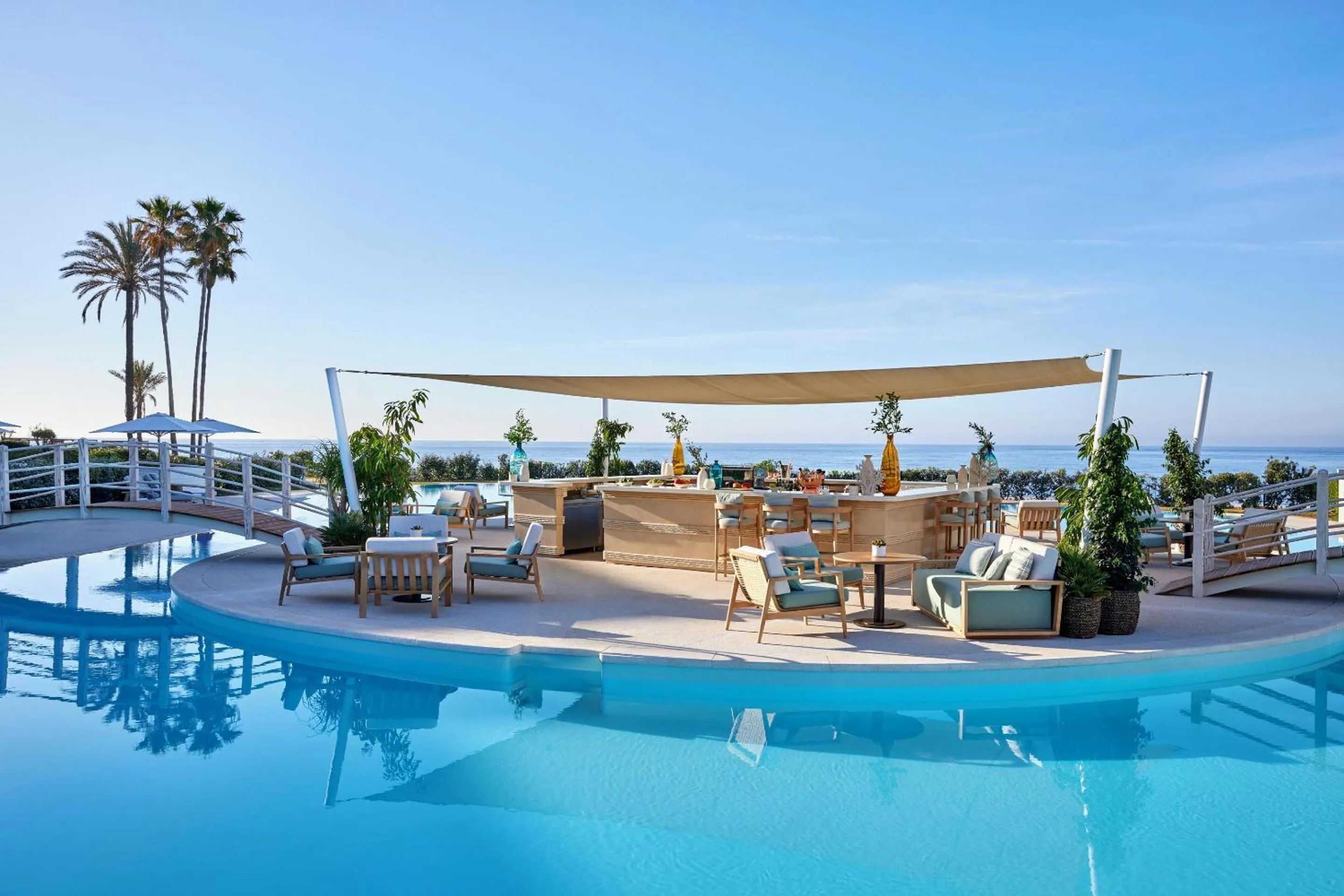 Swimming pool in Ikos Andalusia