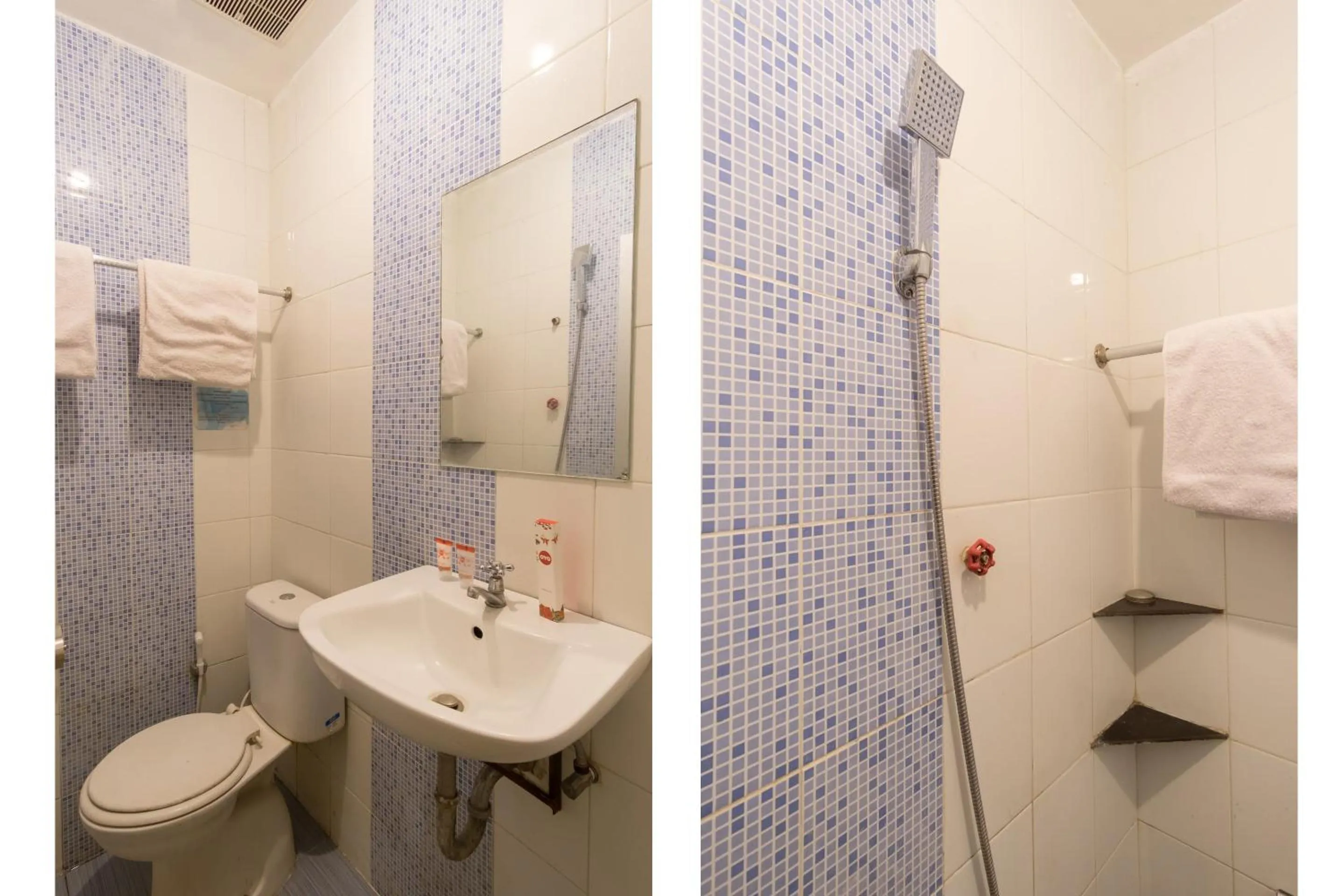 Bathroom in Capital O 615 Residence Puri Hotel Syariah