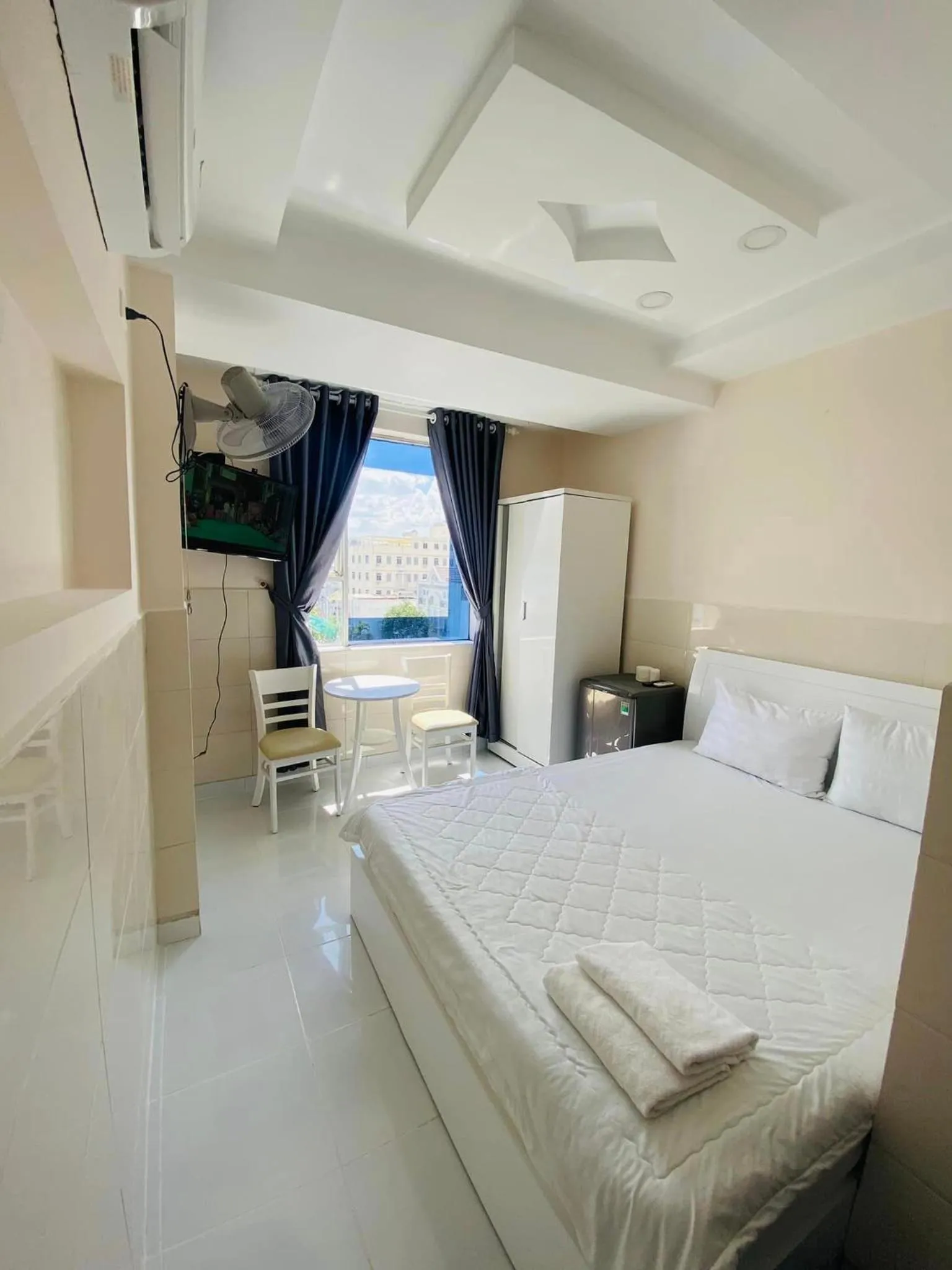 Bed in Song Xanh Hotel near SECC - FV