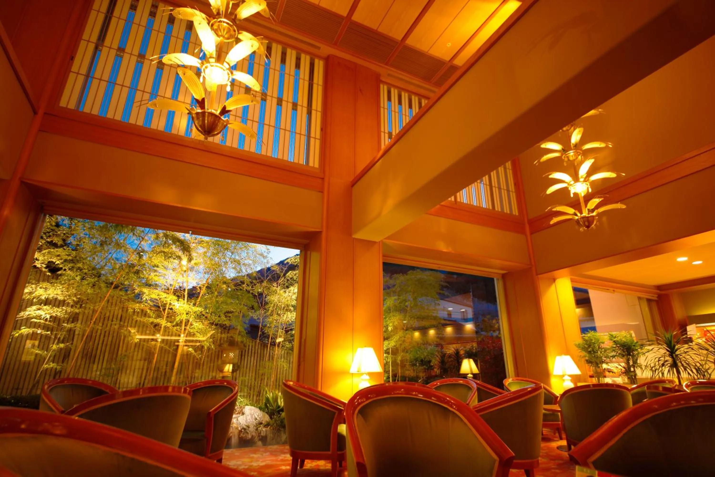 Lobby or reception in Kotohira Grand Hotel Sakuranosho