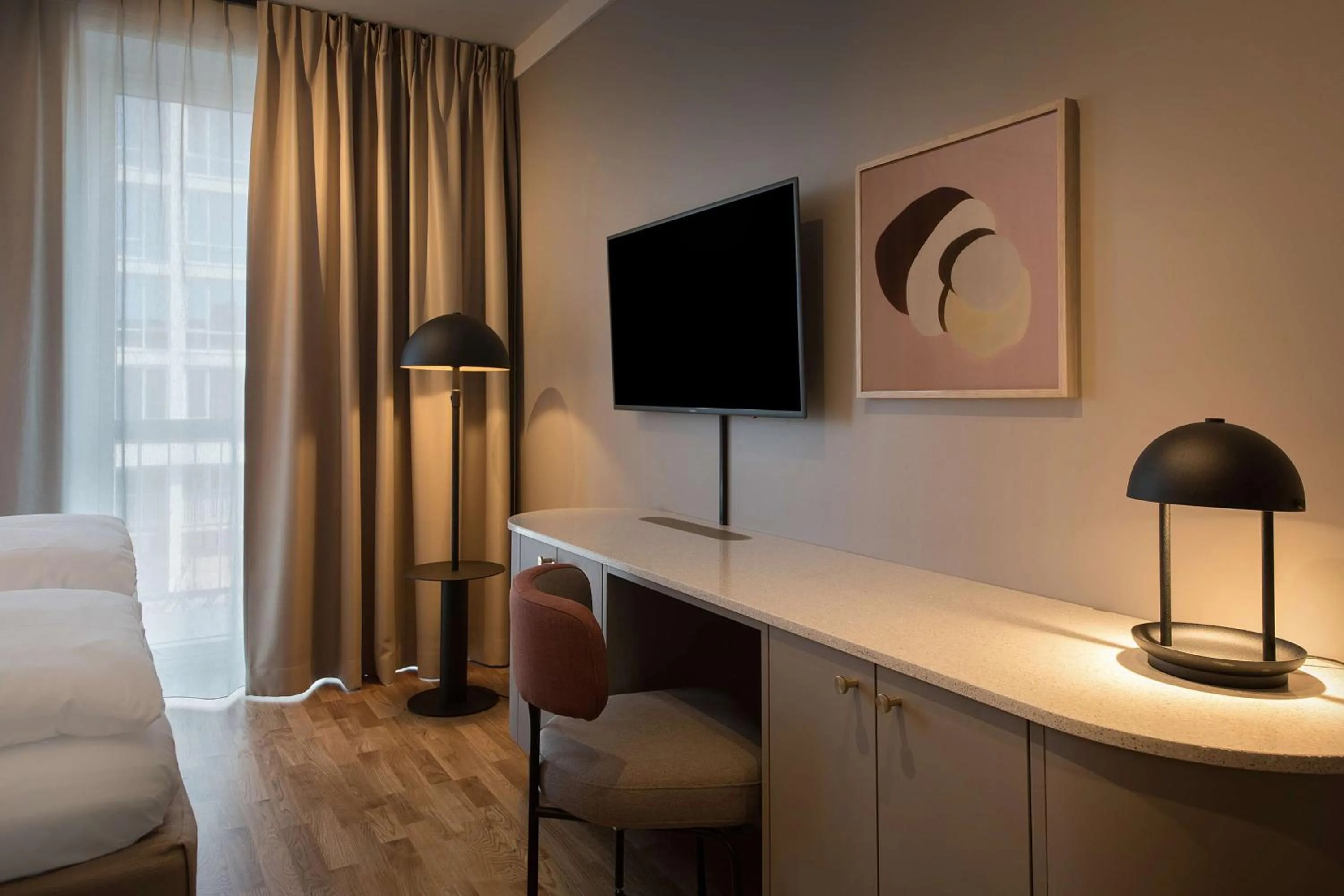 Bedroom, Bed in Scandic Park Sandefjord