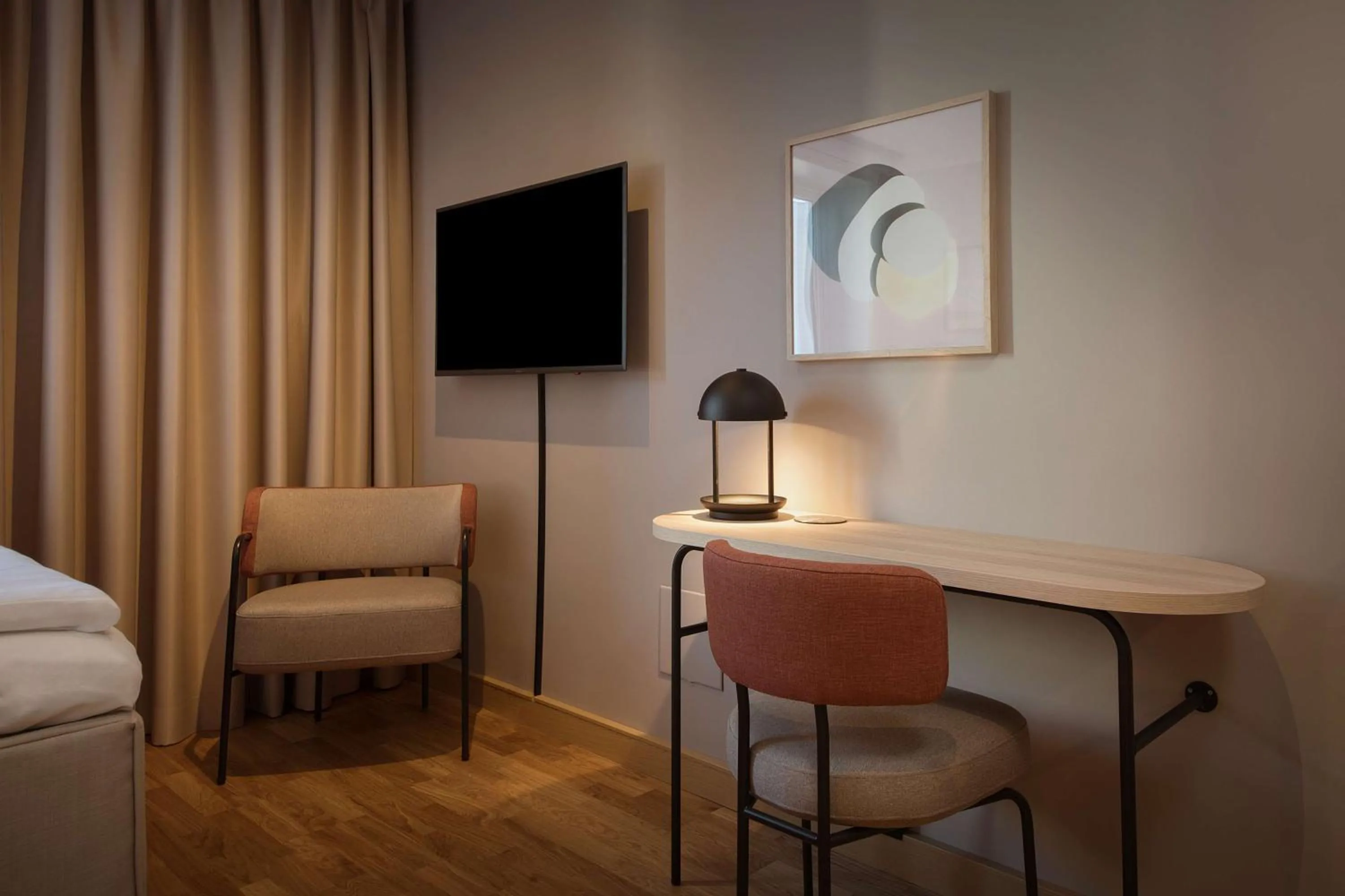 Bedroom, Bed in Scandic Park Sandefjord