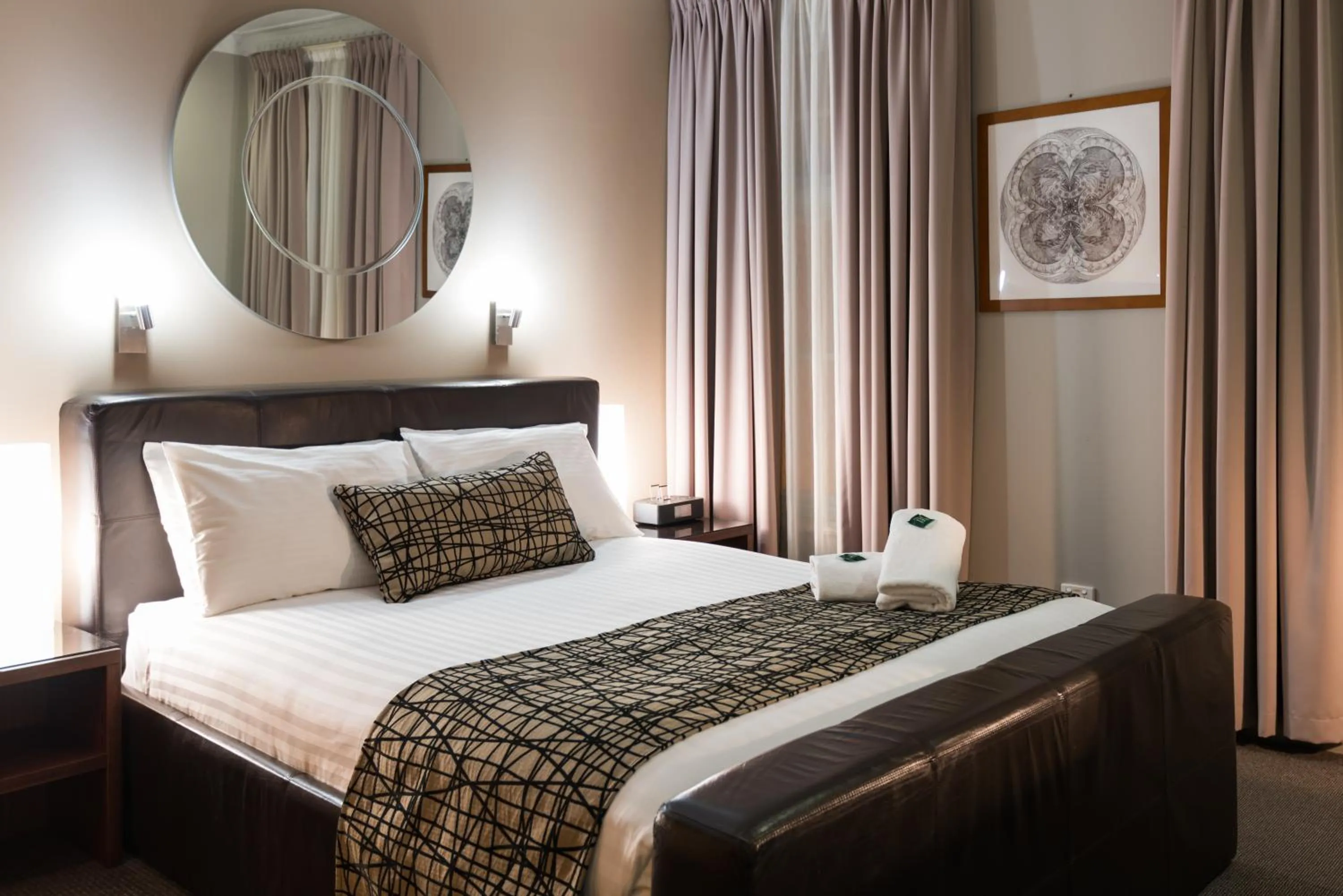 Bed in Clarendon Hotel