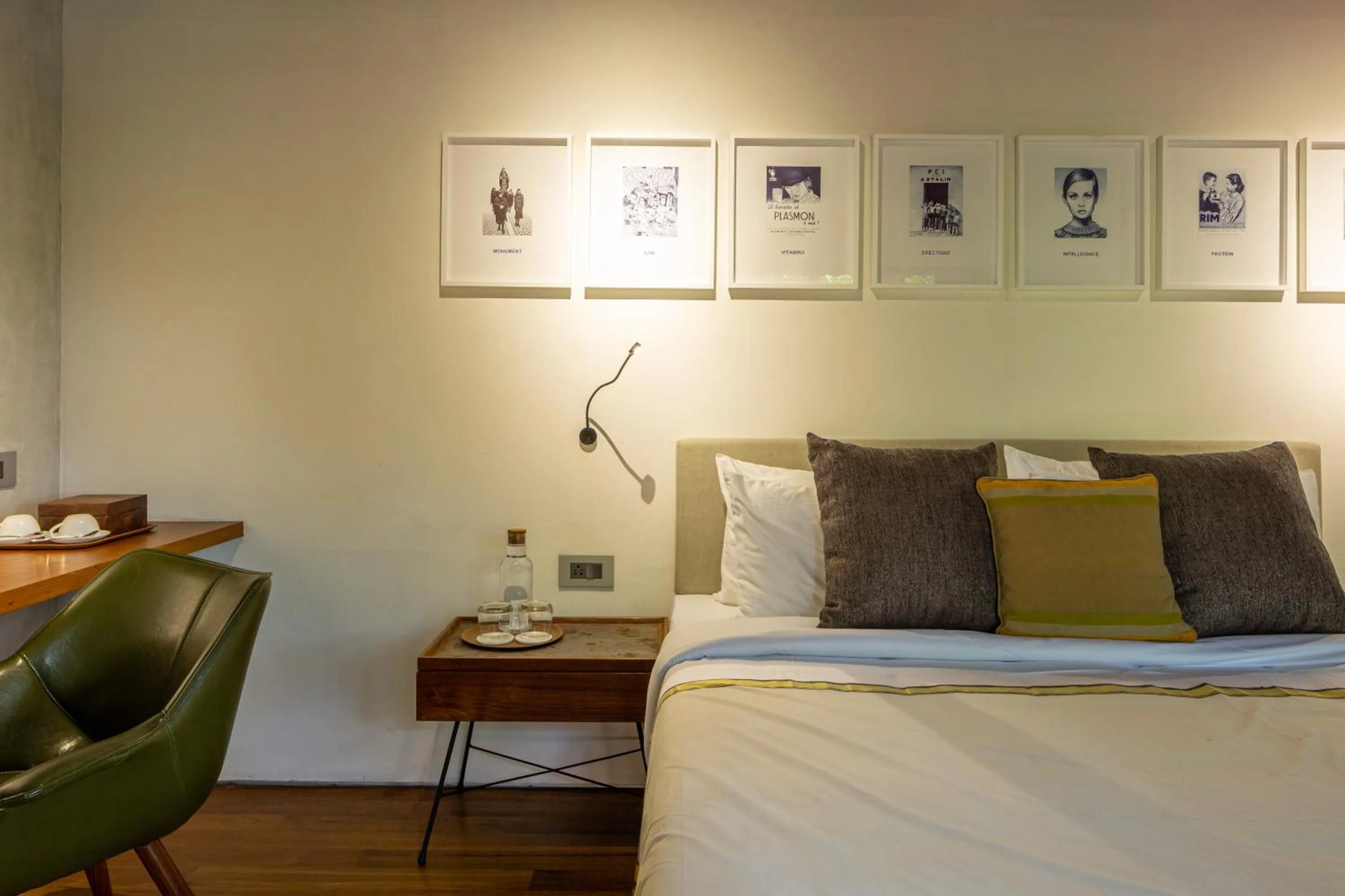 Bedroom, Bed in The Postcard Mandalay Hall, Kochi