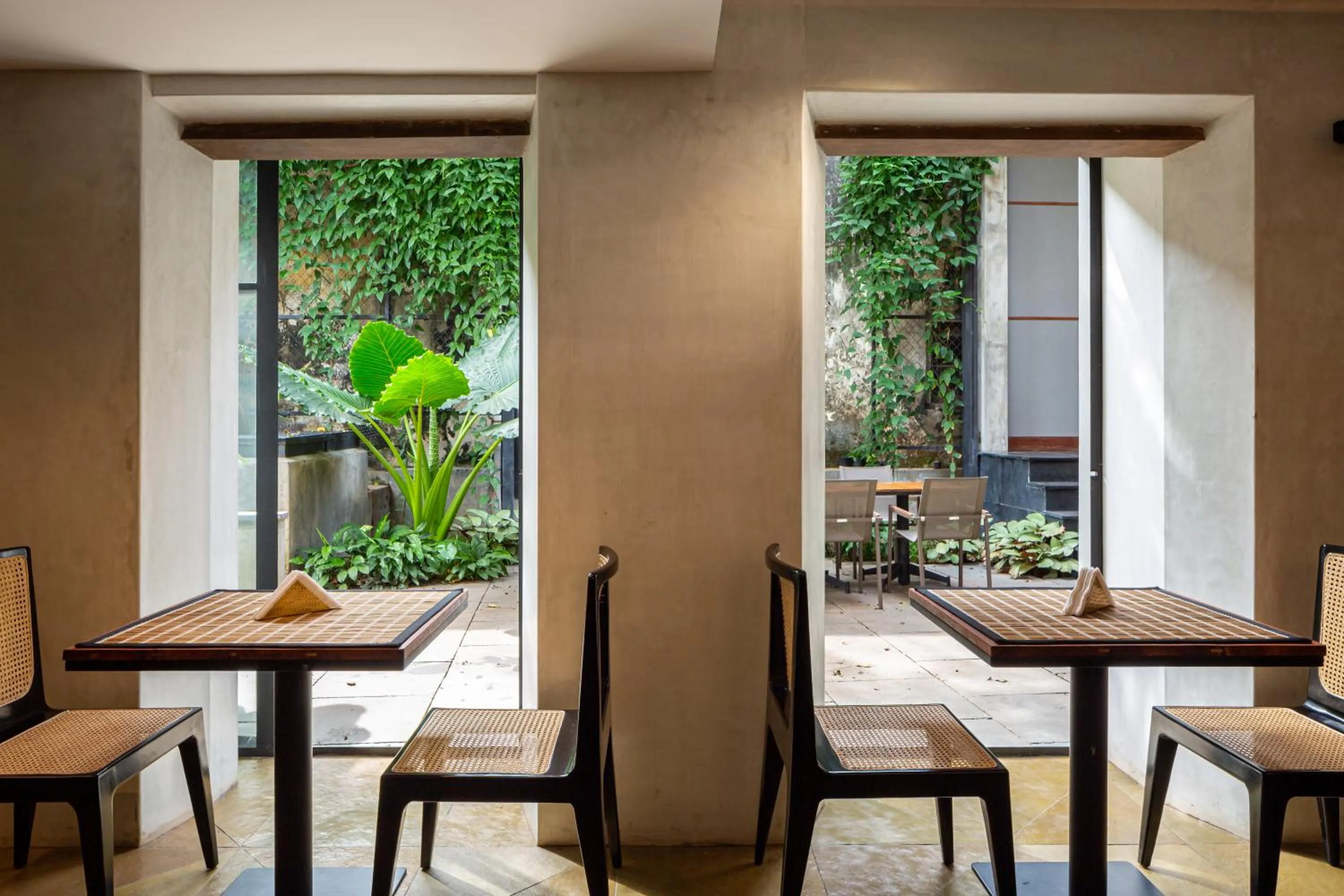 Patio in The Postcard Mandalay Hall, Kochi