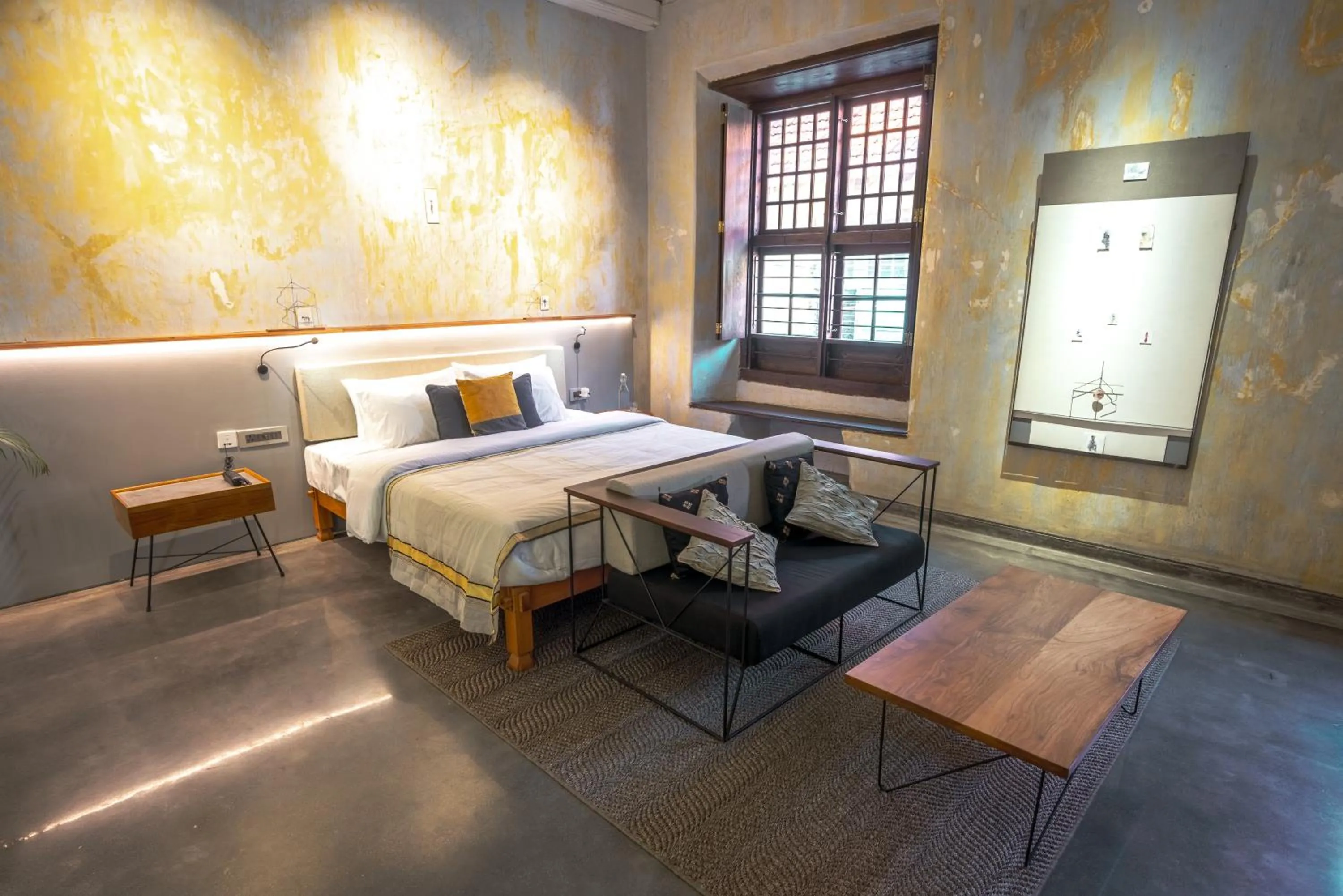 Bedroom, Bed in The Postcard Mandalay Hall, Kochi