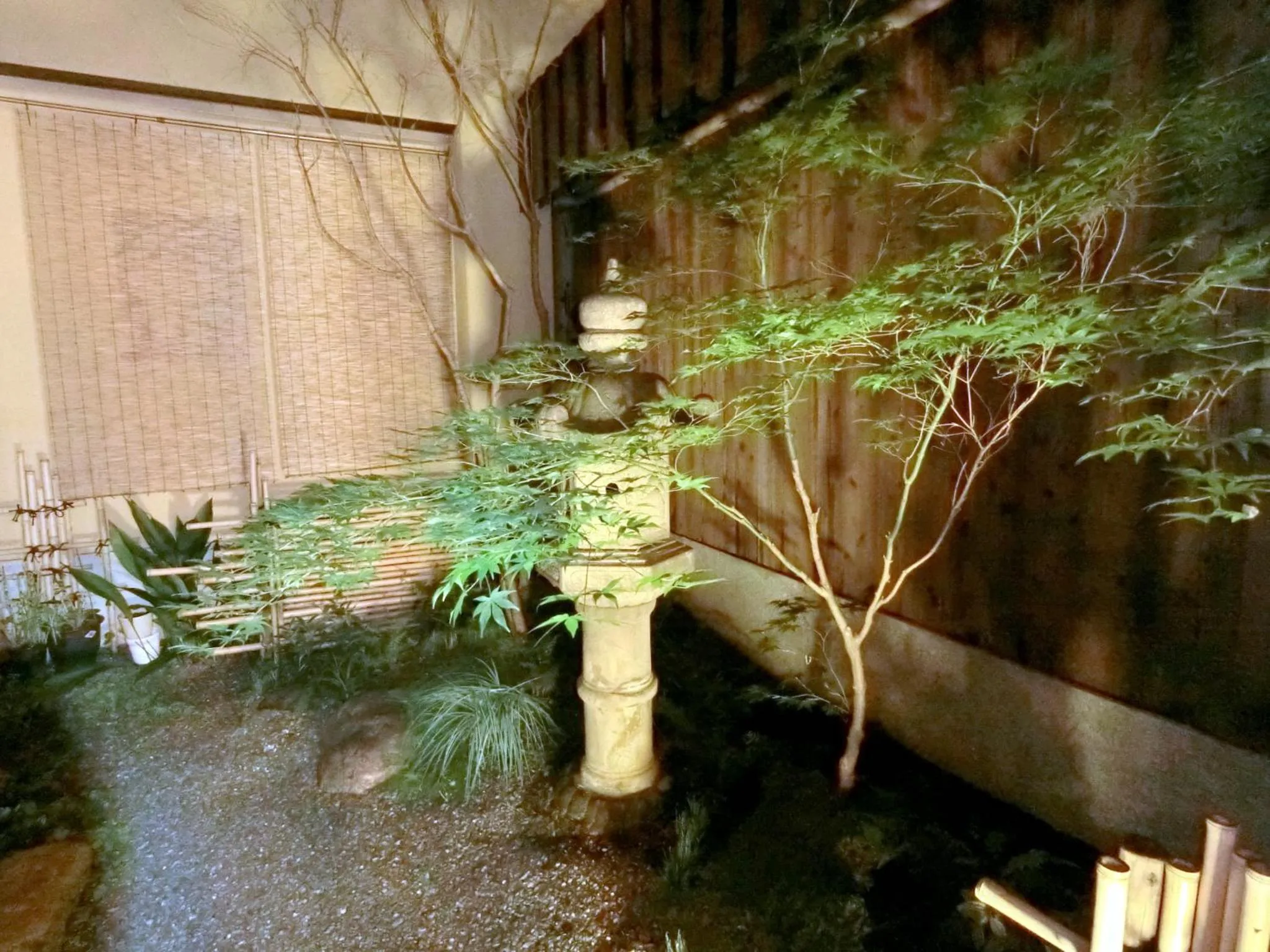 Garden in Ryokan Kyoraku