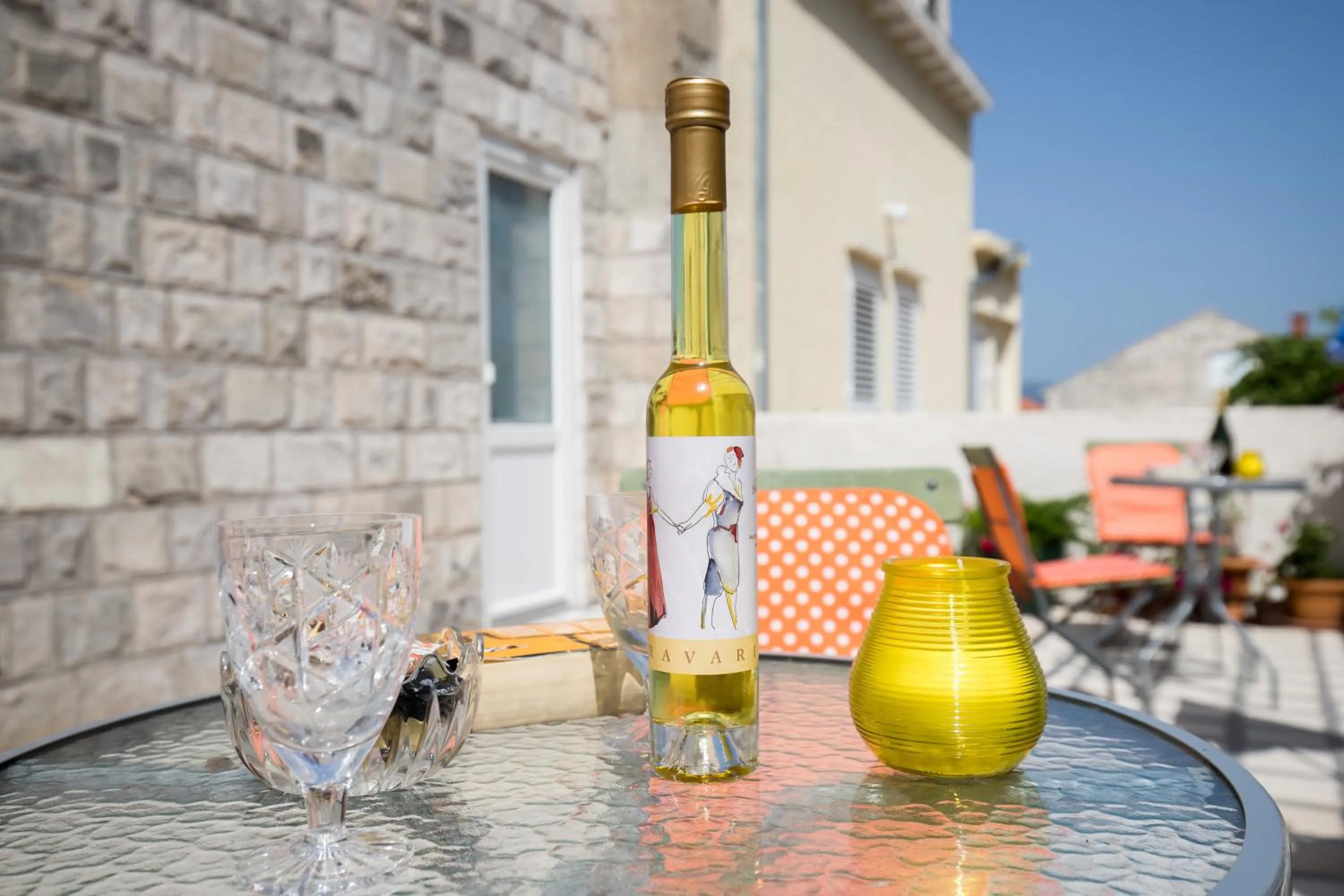 Balcony/Terrace in Guest House Bradas