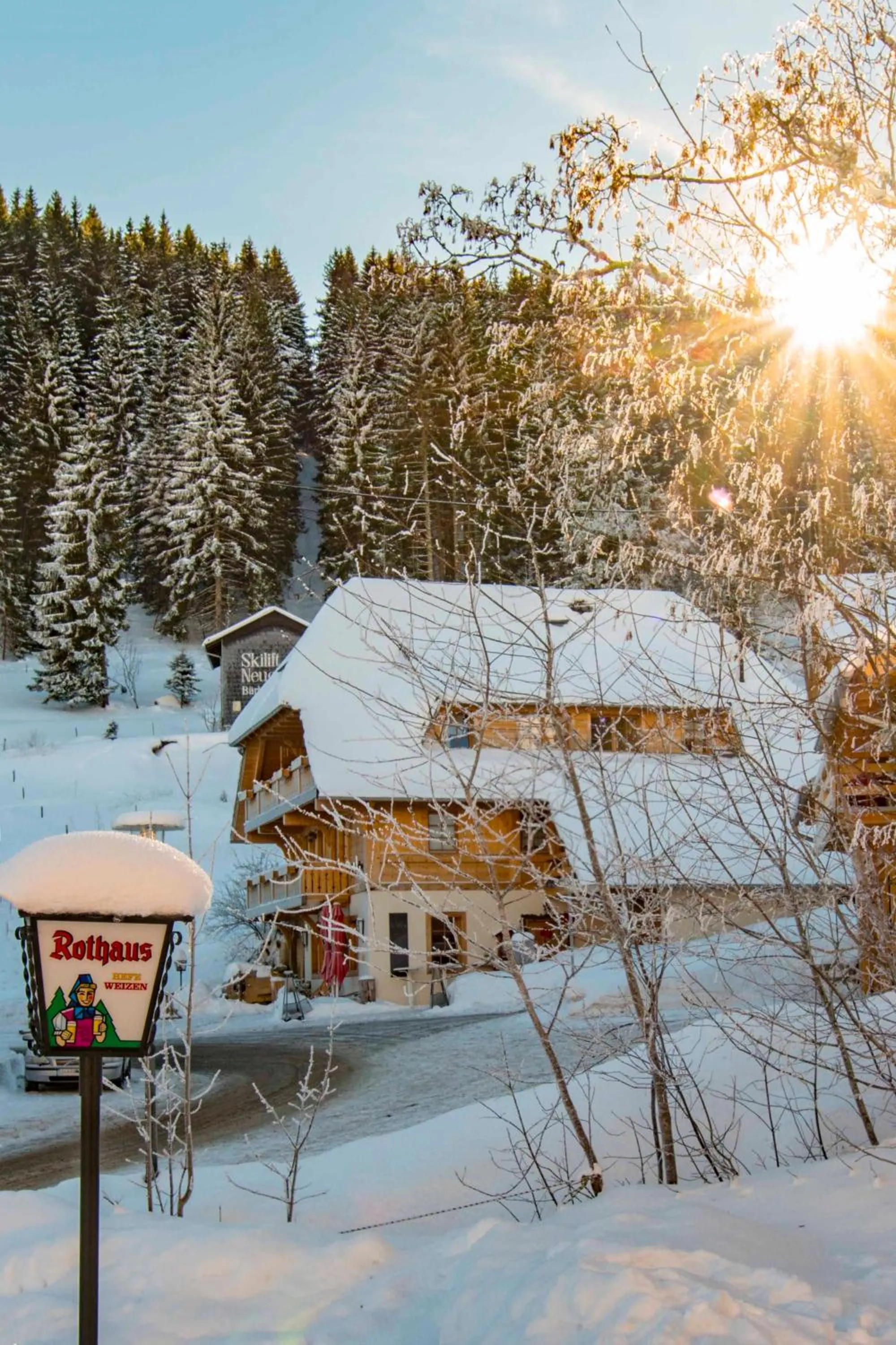 Winter in Hotel & Restaurant Grüner Baum - Die Grüne Oase Am Feldberg