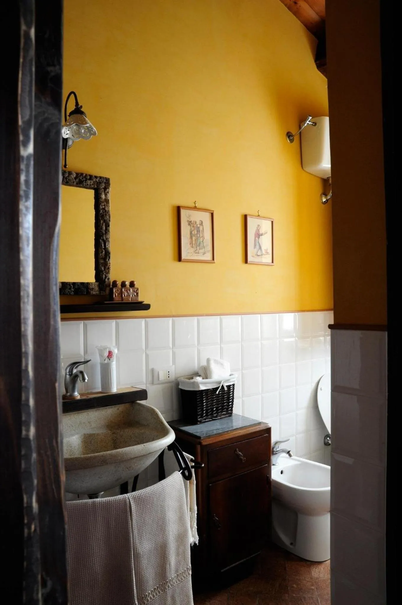 Bathroom in Al Vecchio Fontanile B&B