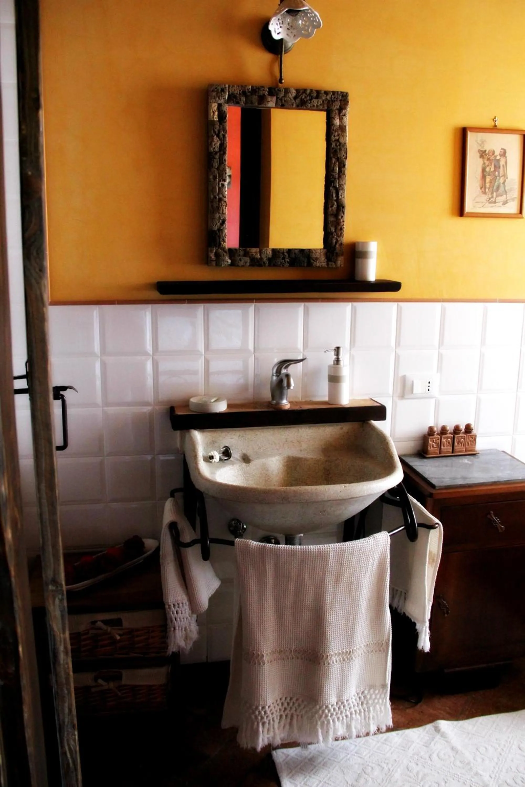 Bathroom in Al Vecchio Fontanile B&B