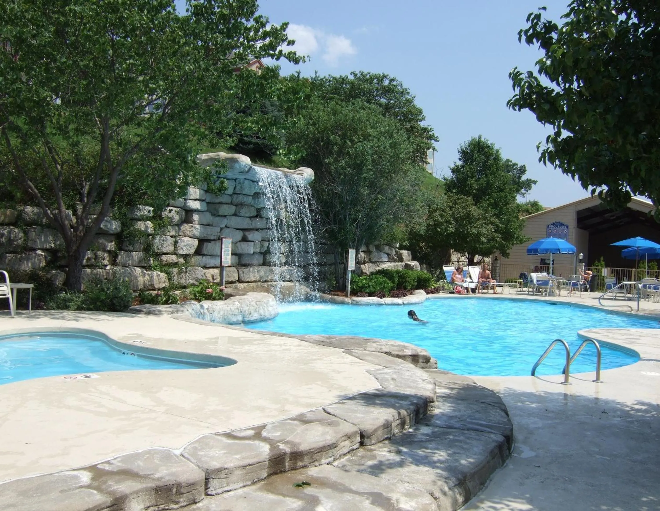 Swimming pool in Westgate Branson Lakes Resort