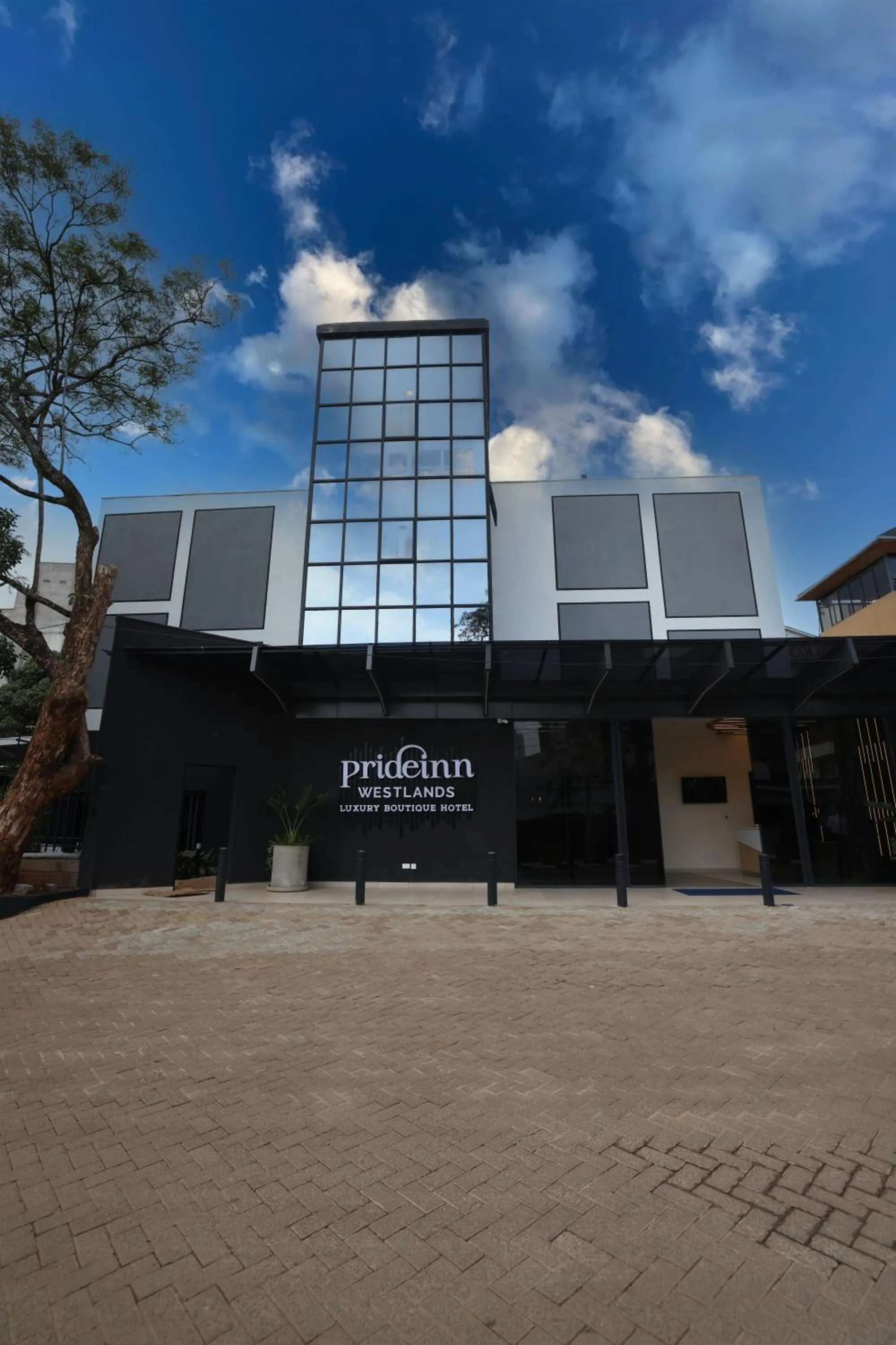 Property building in PrideInn Westlands Luxury Boutique Hotel