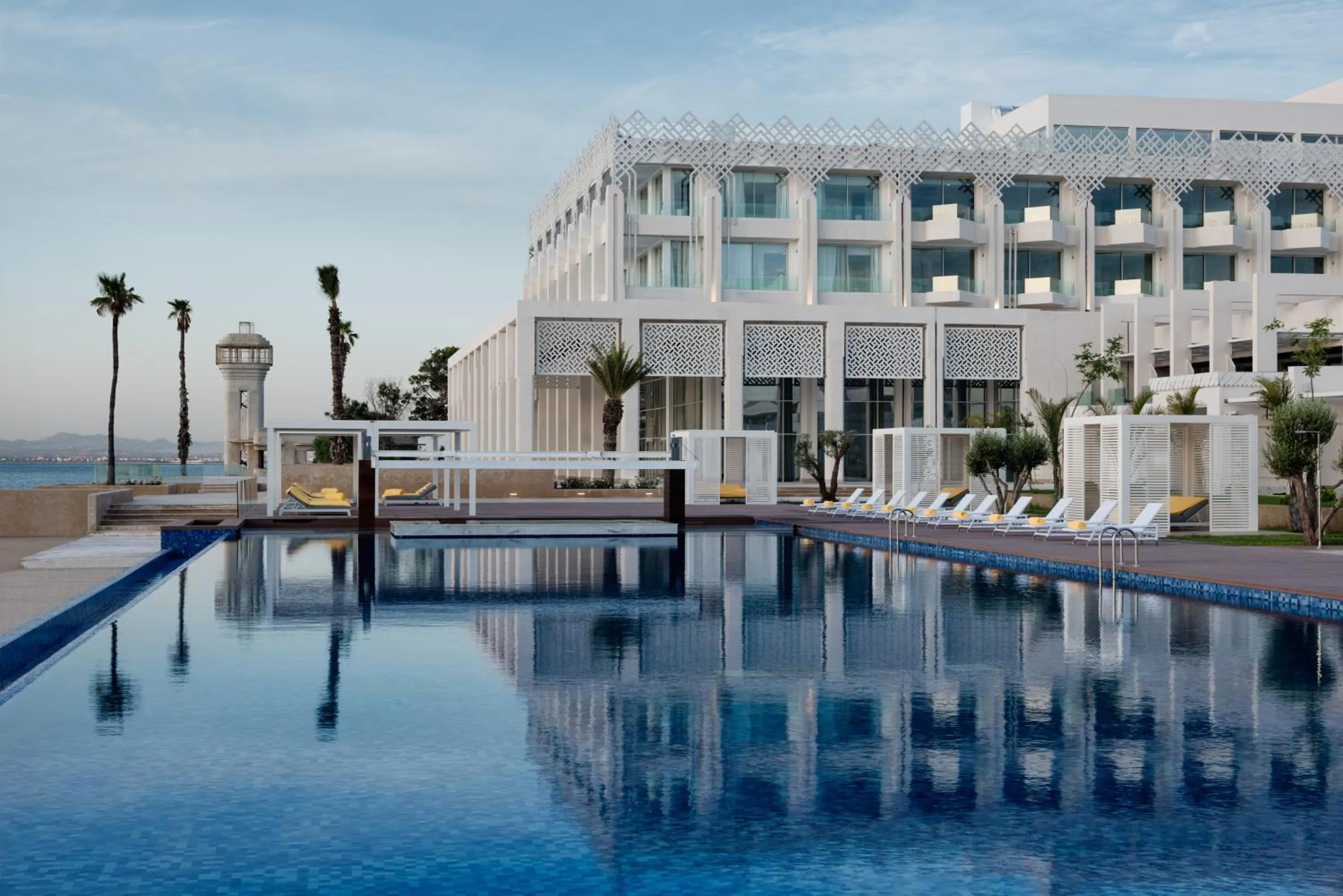 Swimming pool in Marchica Lagoon Resort