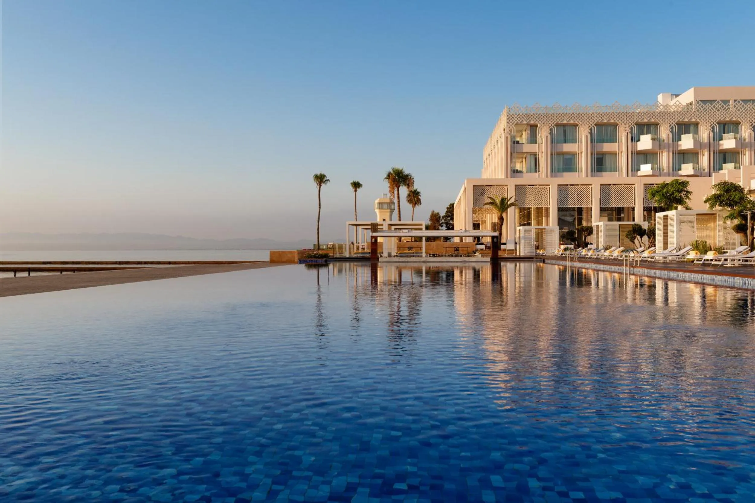 Swimming pool in Marchica Lagoon Resort