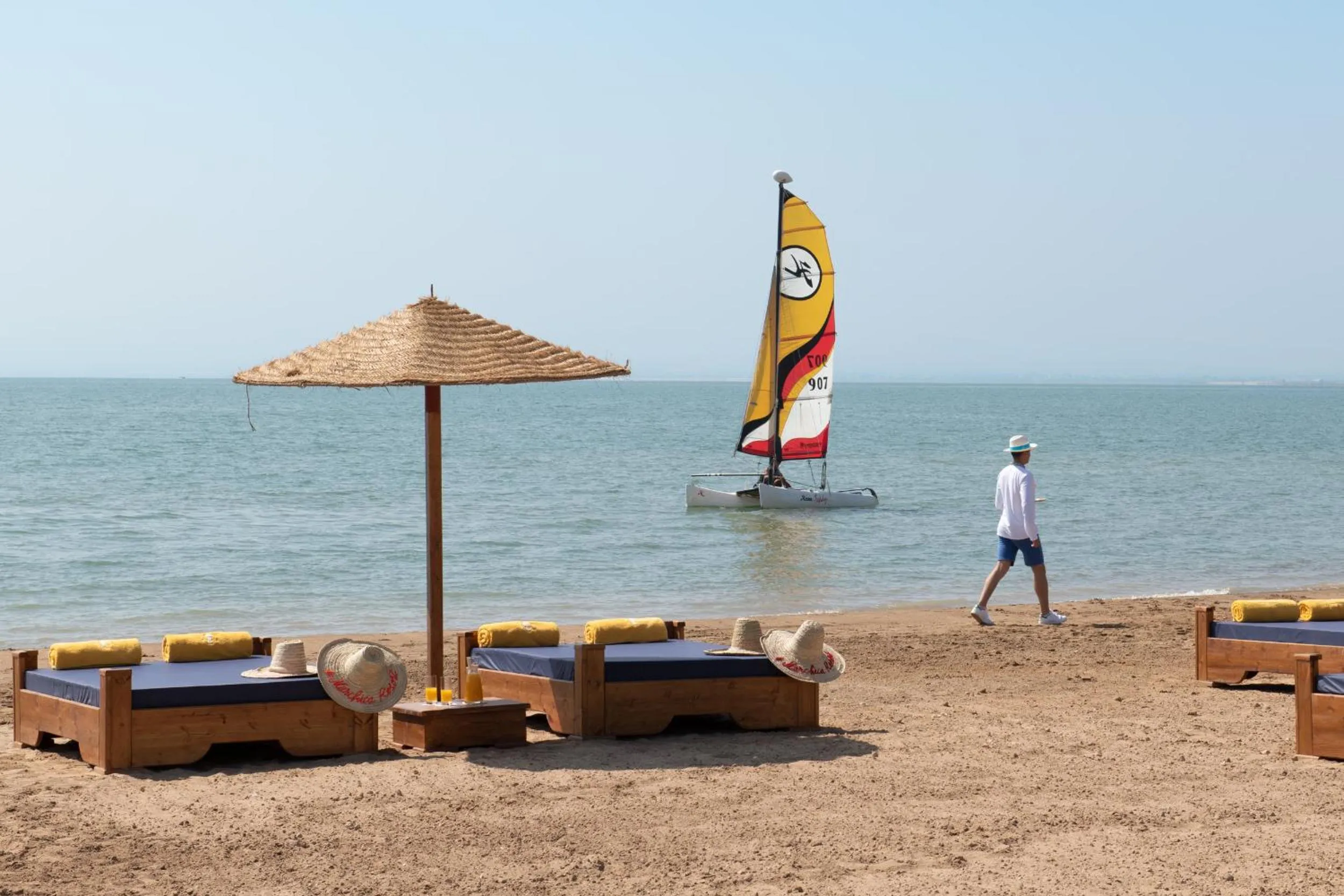 Beach in Marchica Lagoon Resort