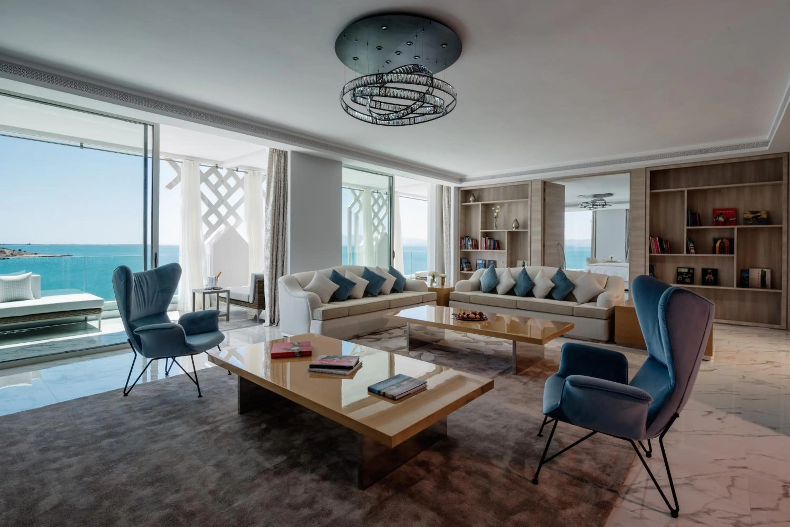 Seating area in Marchica Lagoon Resort