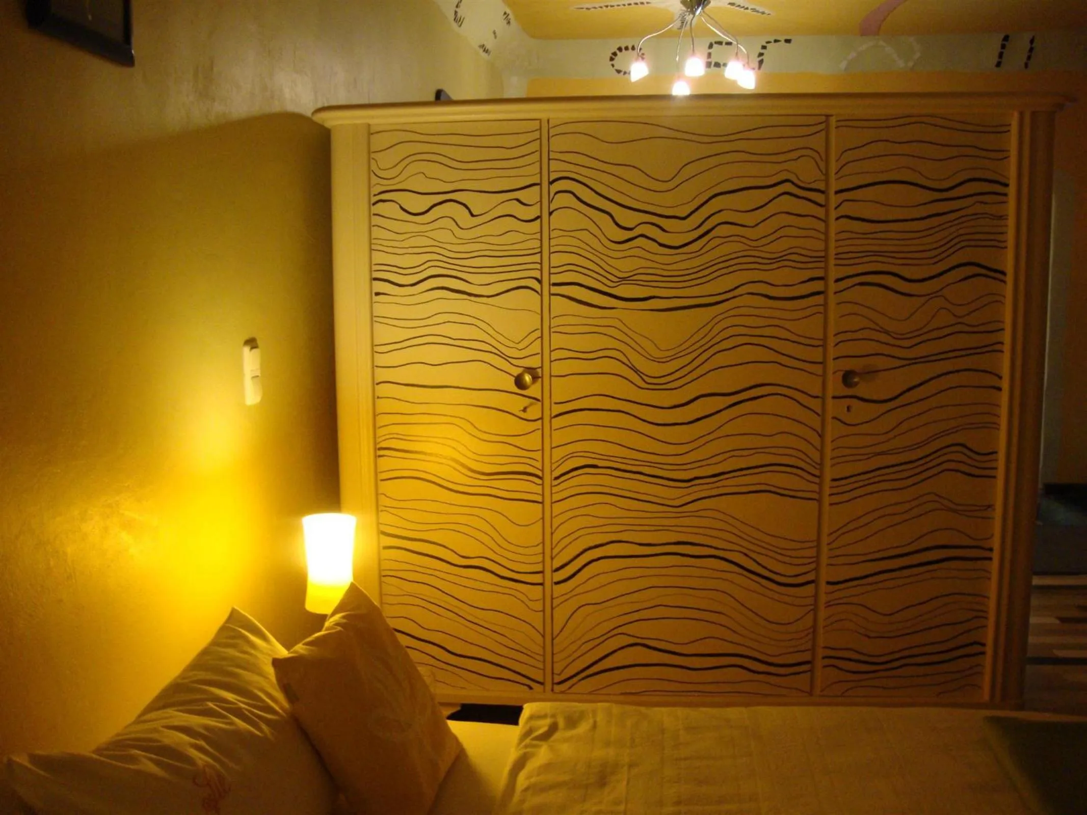 Decorative detail in Art Apartments