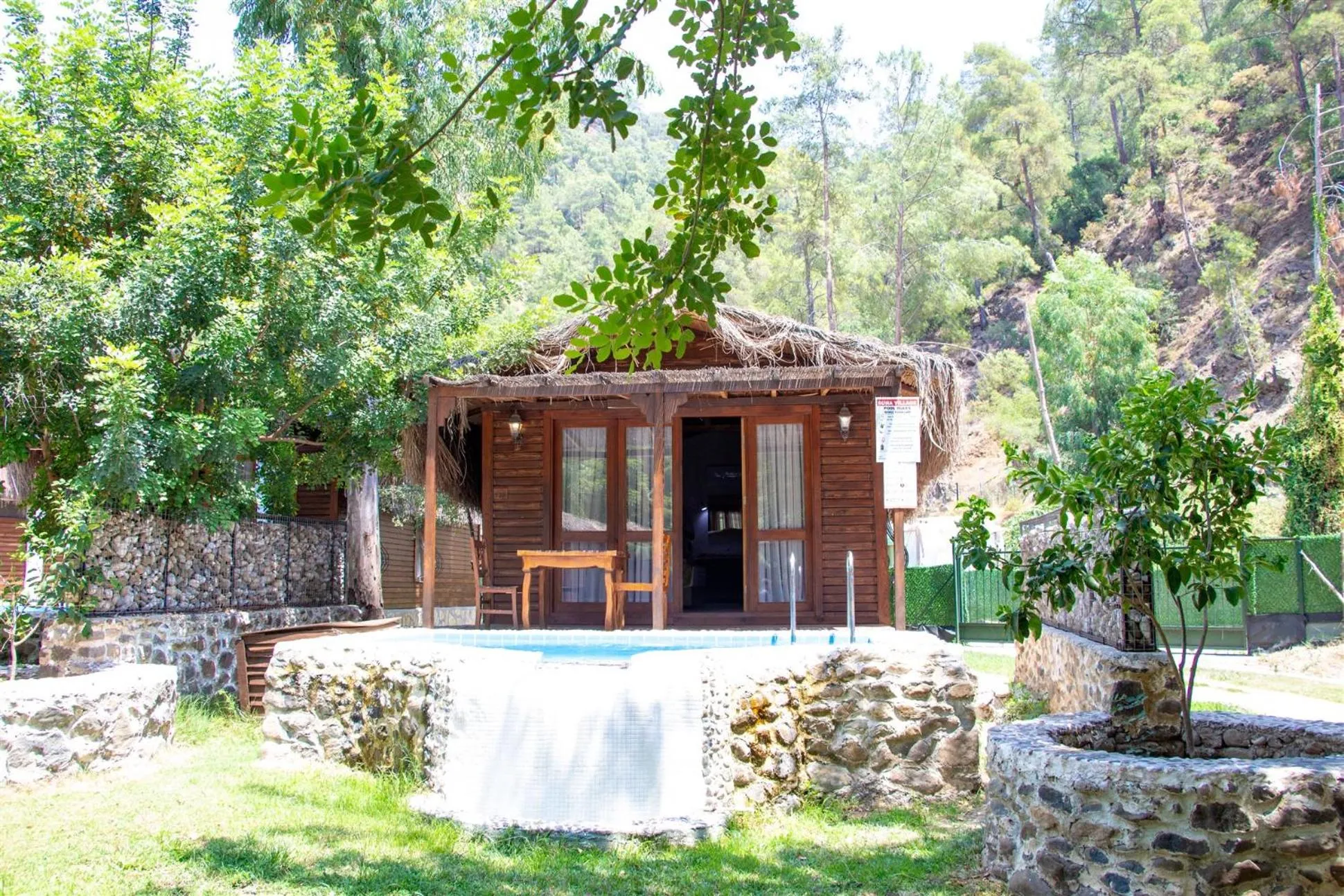 Garden in Suna Village Hotel & Bungalow Fethiye