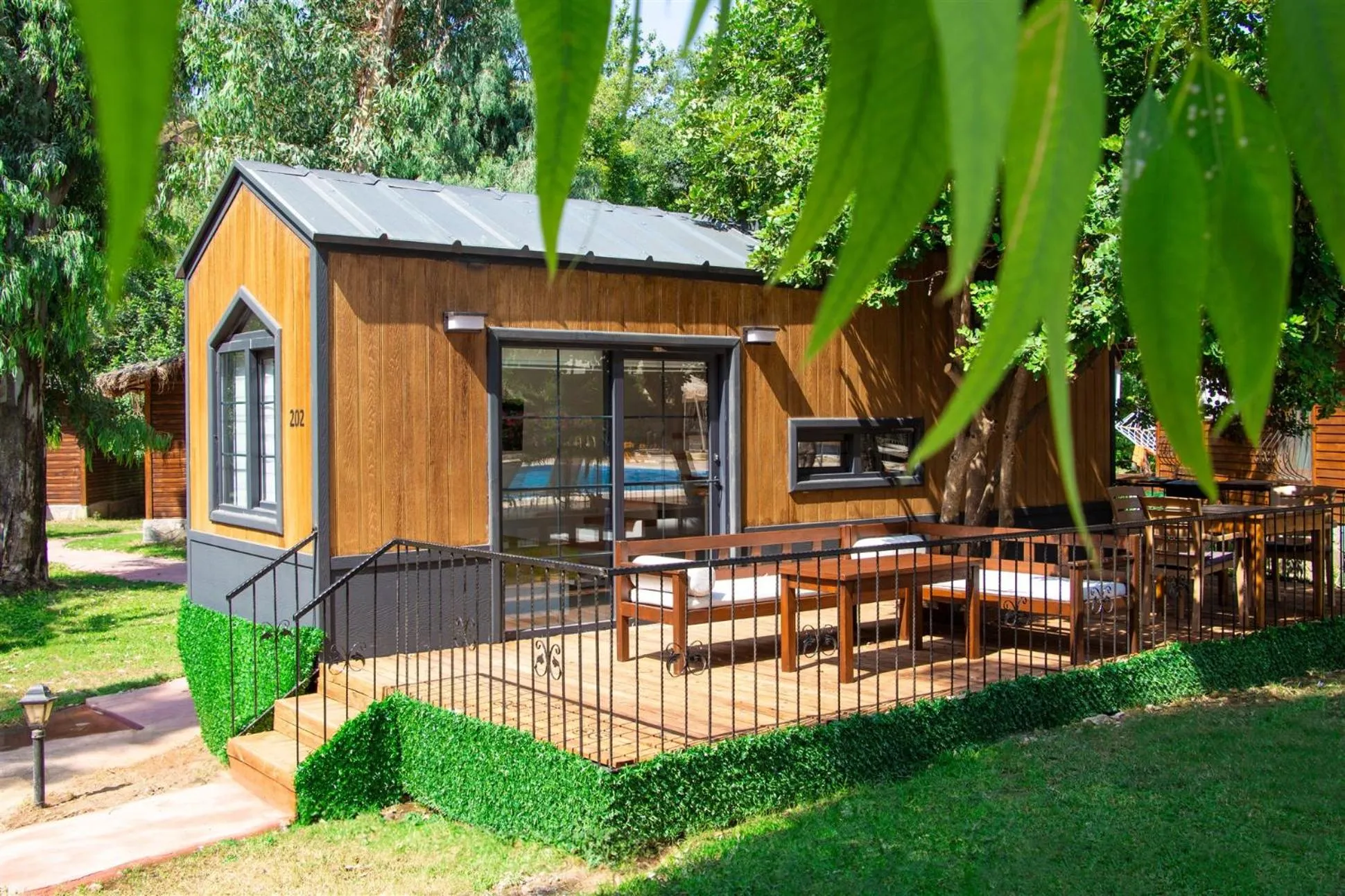 Patio in Suna Village Hotel & Bungalow Fethiye