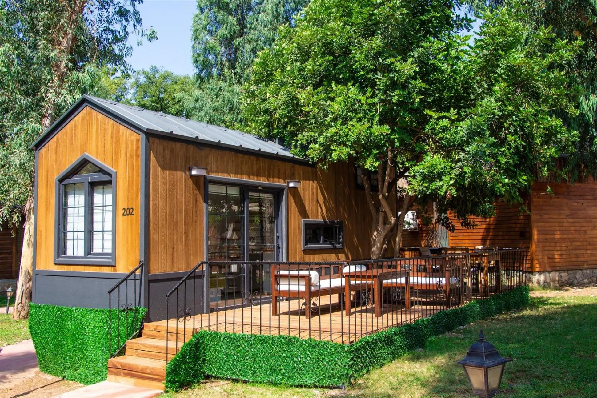 Patio in Suna Village Hotel & Bungalow Fethiye