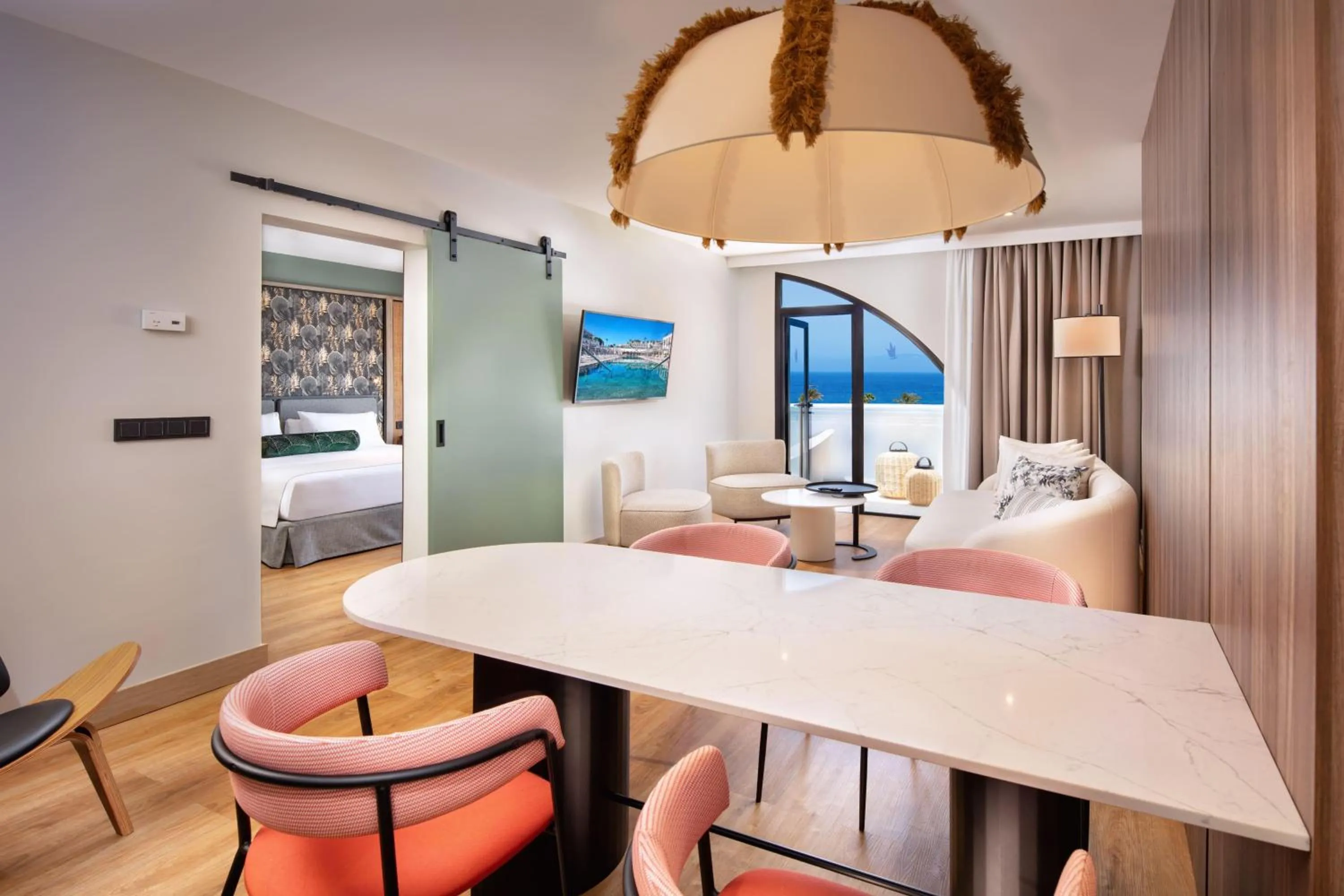 Balcony/Terrace, Bed in Princess Inspire Tenerife - Adults Only