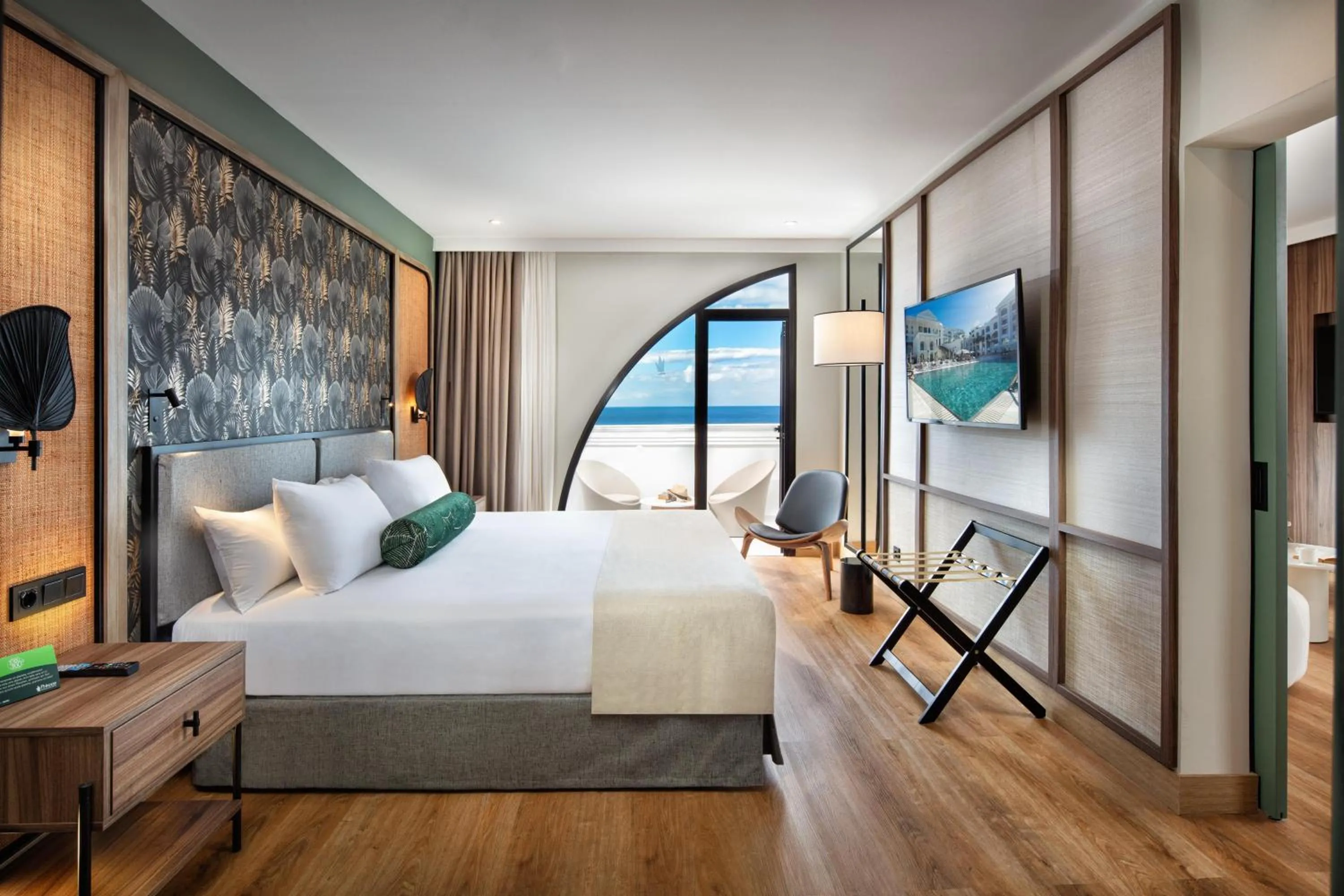 Balcony/Terrace, Bed in Princess Inspire Tenerife - Adults Only