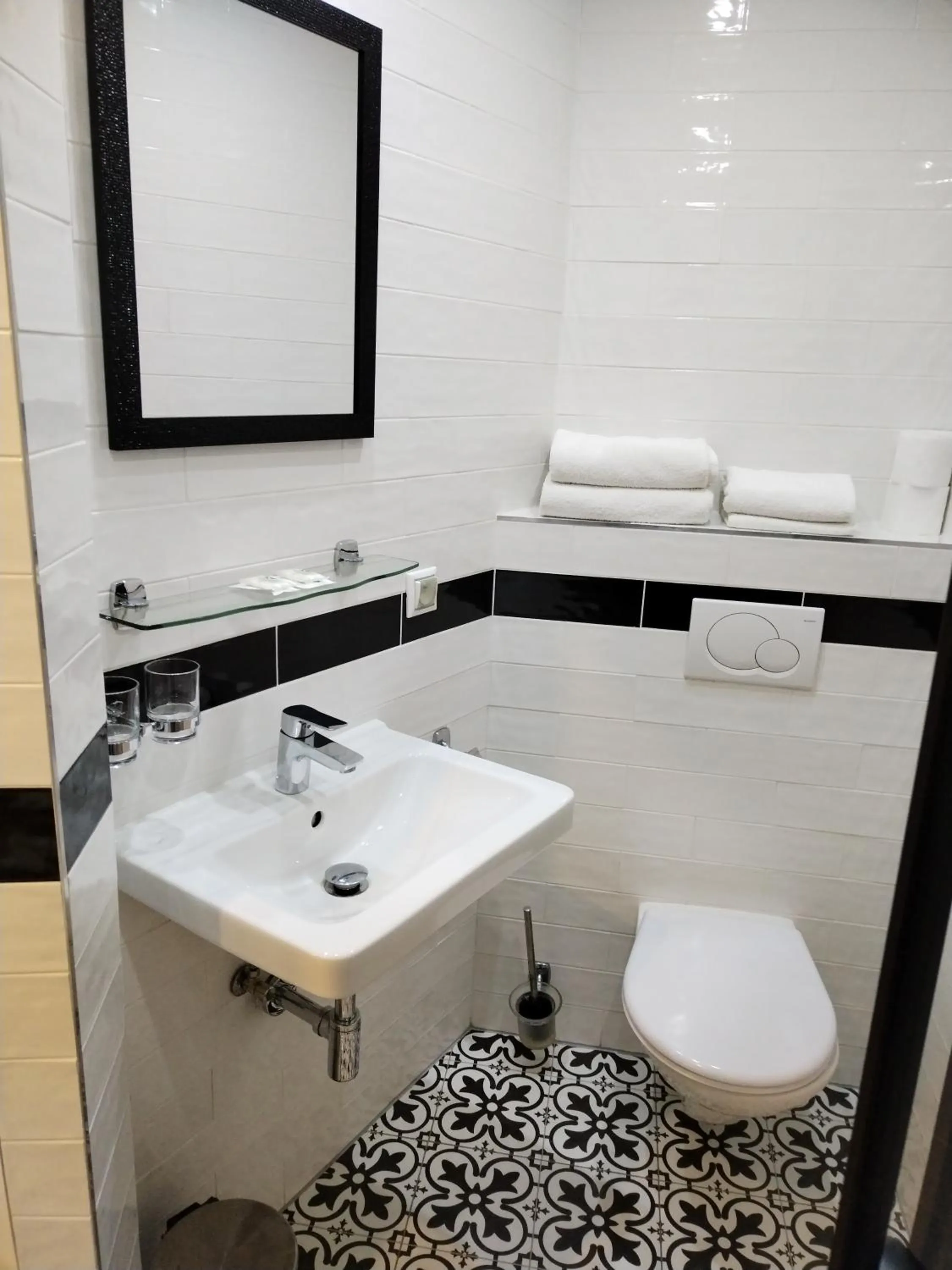 Toilet in Hotel Na Baste