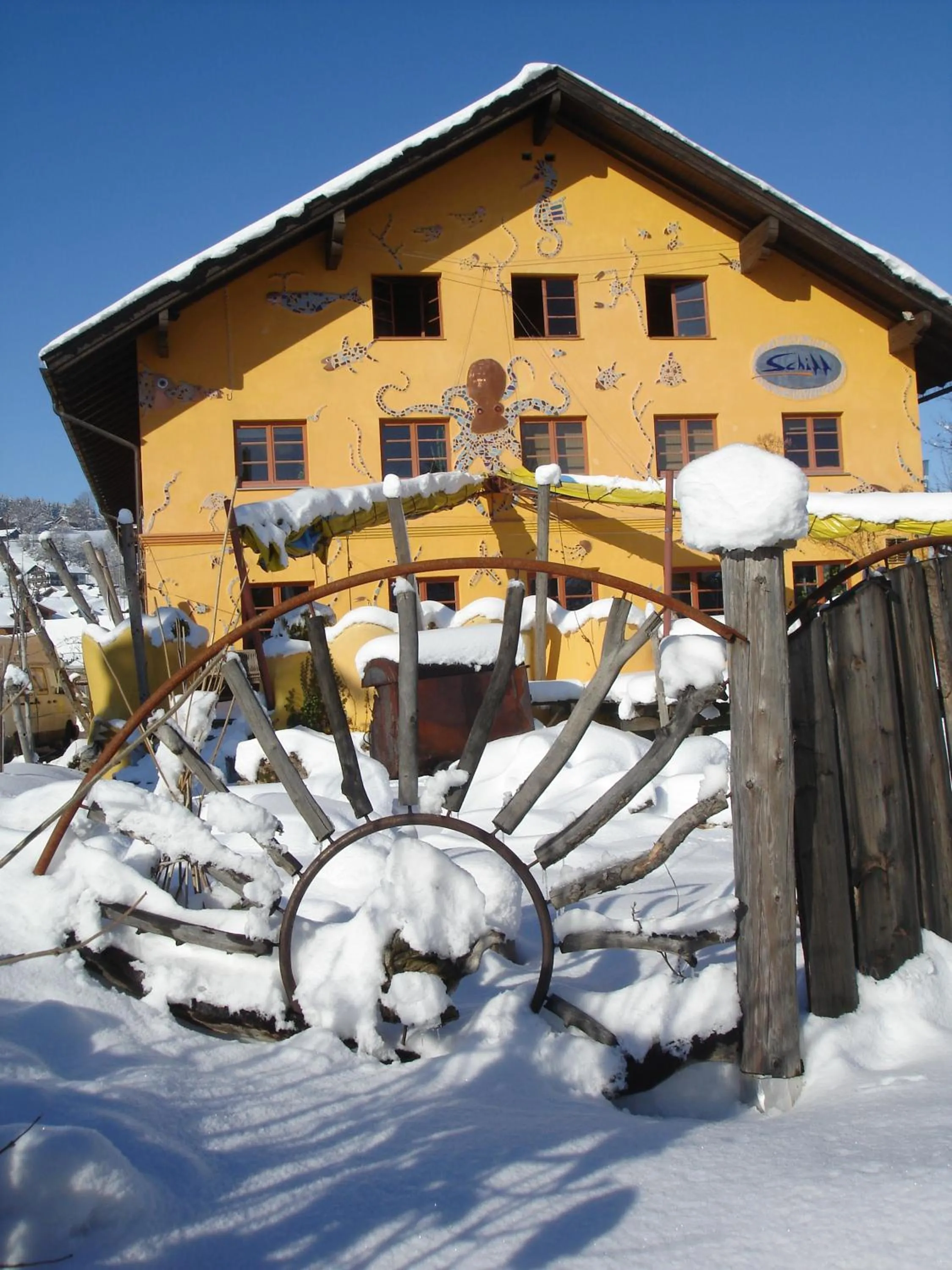 Facade/entrance in Schiff Bihlerdorf - Hostel