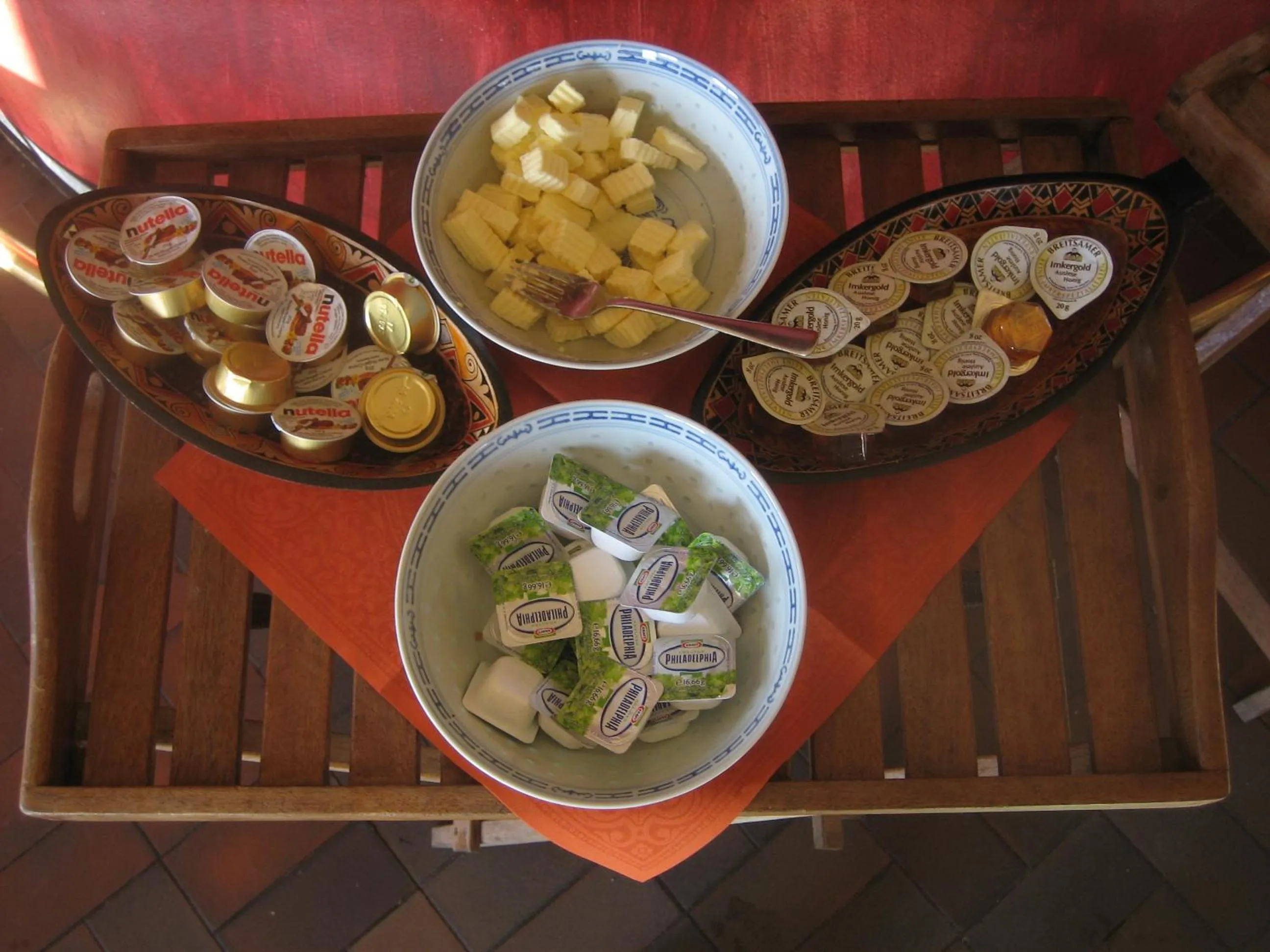 Breakfast in Schiff Bihlerdorf - Hostel