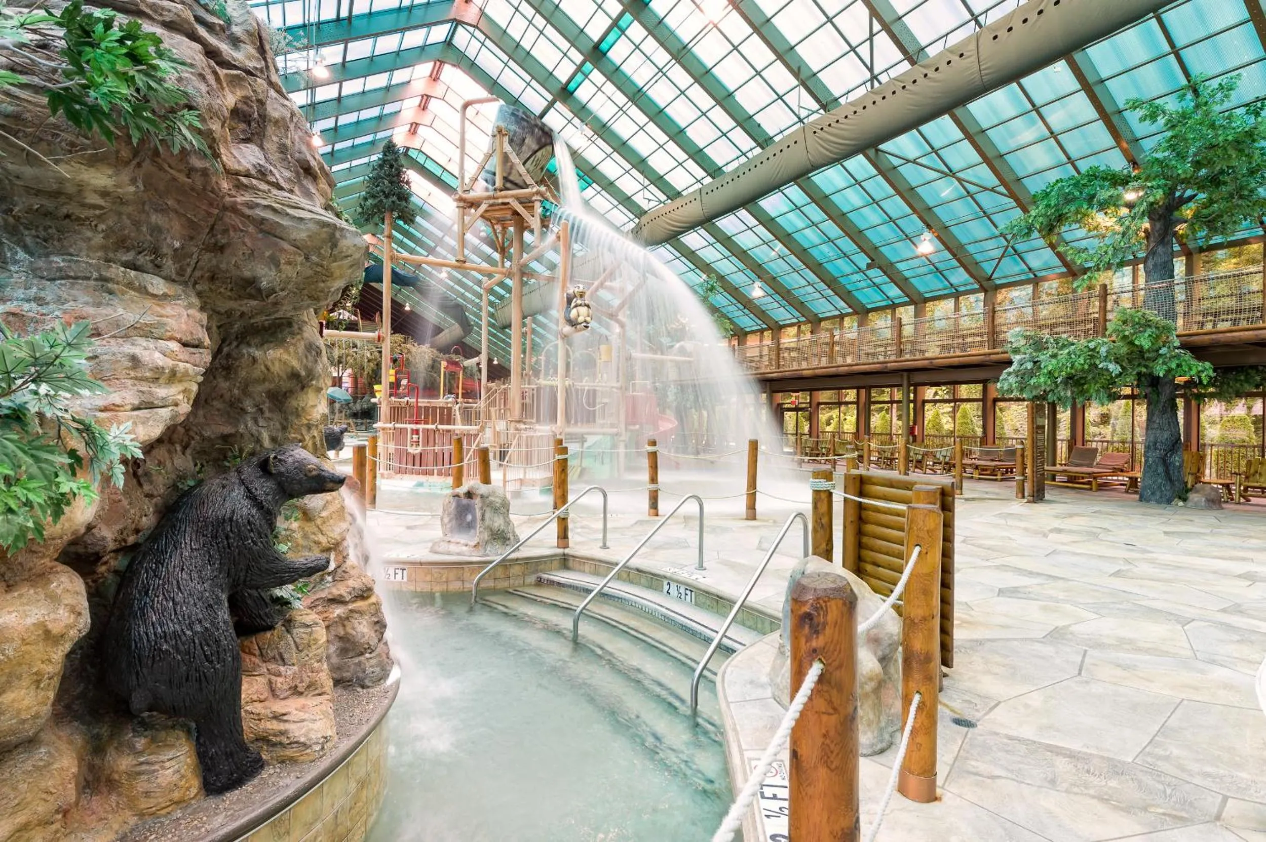 Aqua park in Westgate Smoky Mountain Resort & Spa