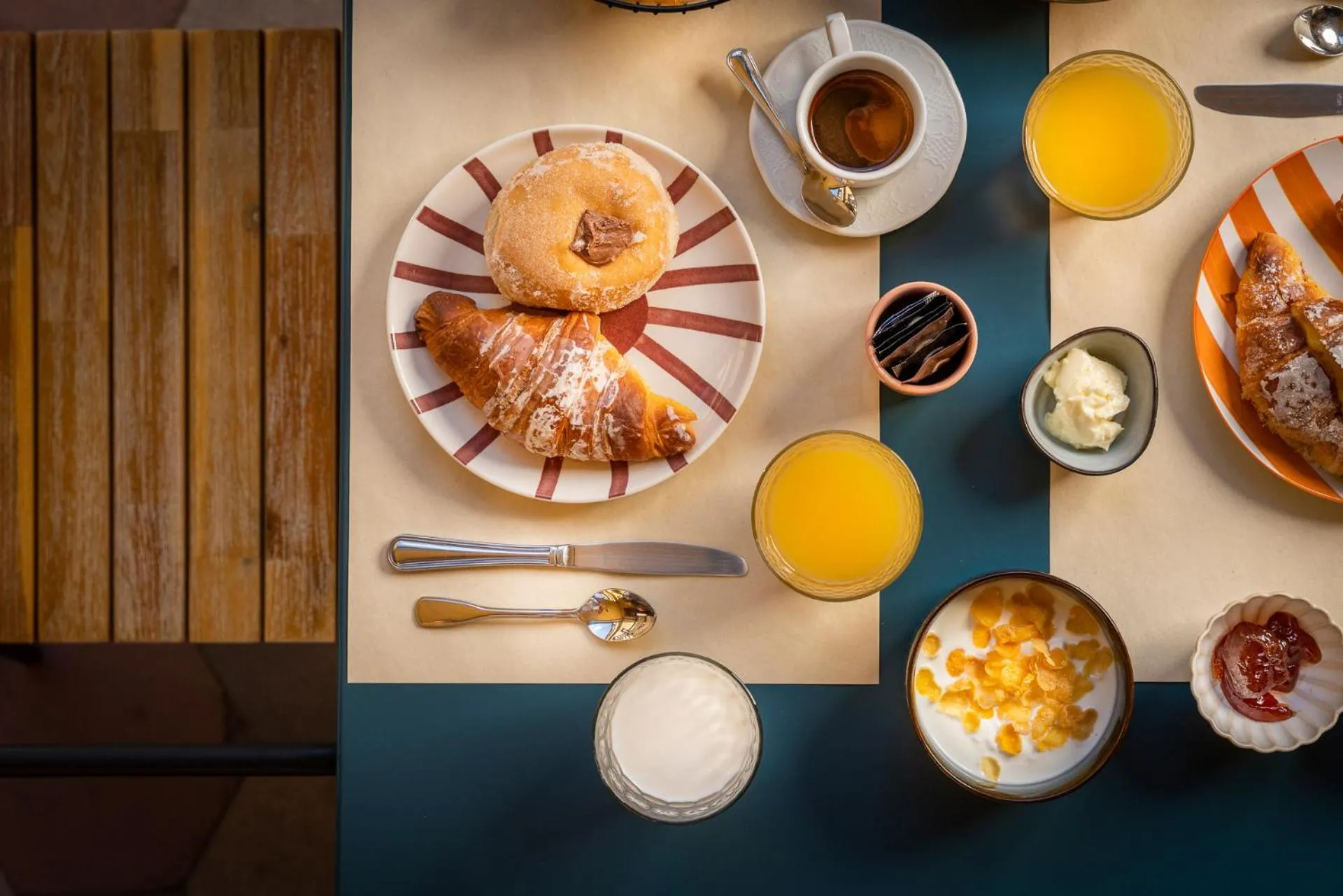 Breakfast in Hotel Oceania