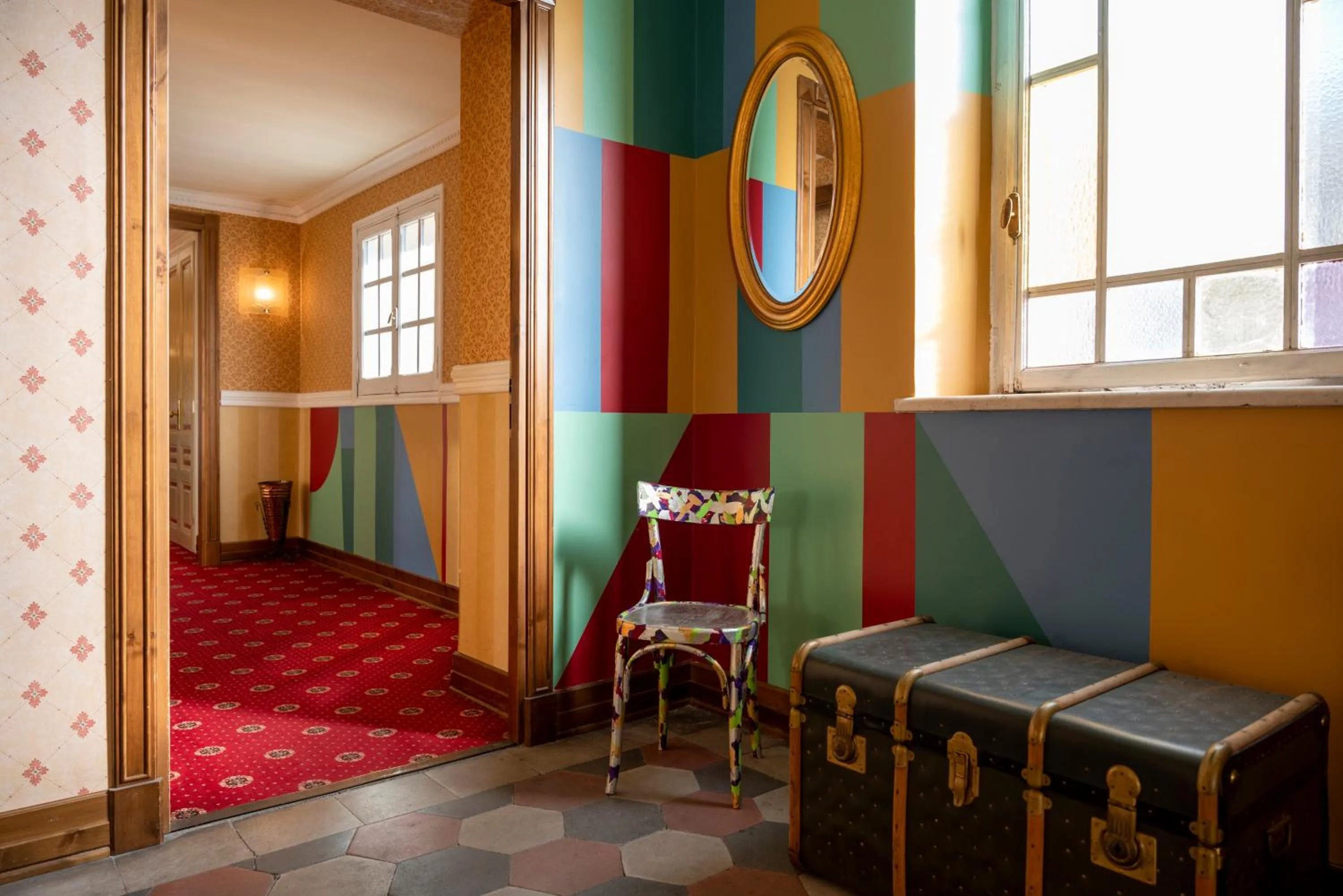 Lobby or reception in Hotel Oceania