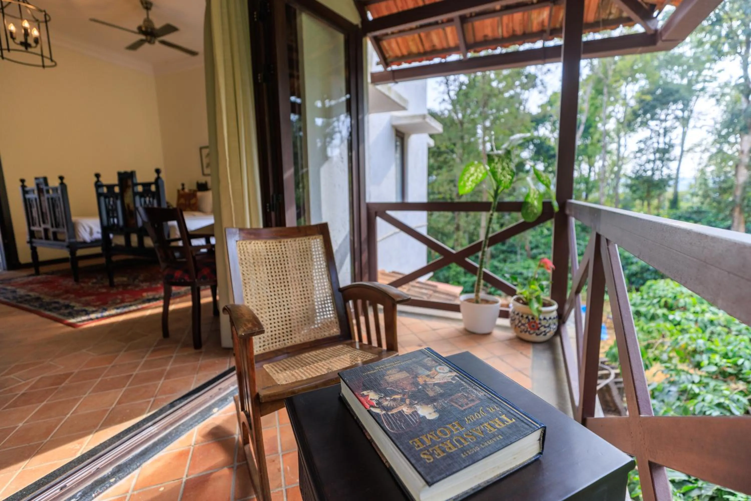 Balcony/Terrace in Old Kent Estates & Spa, Coorg