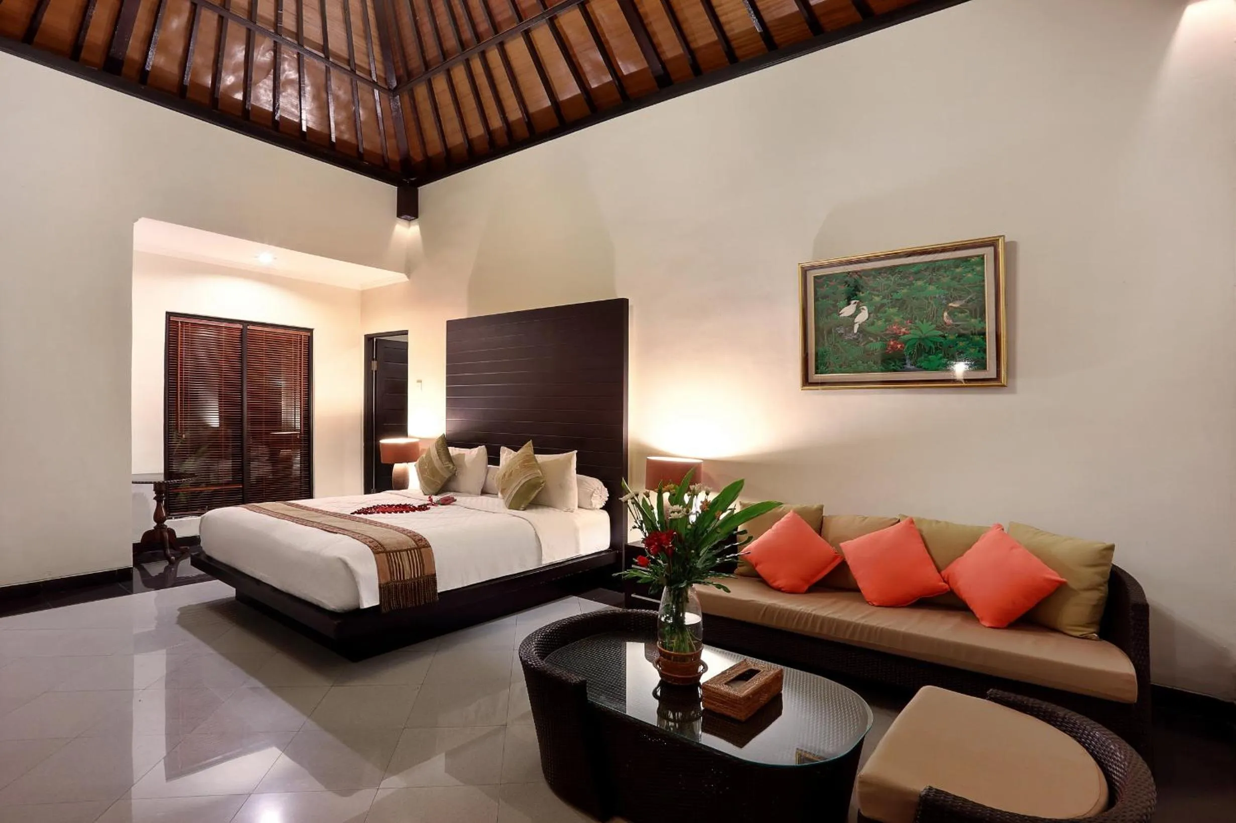 Bedroom, Bed in Askara Villa
