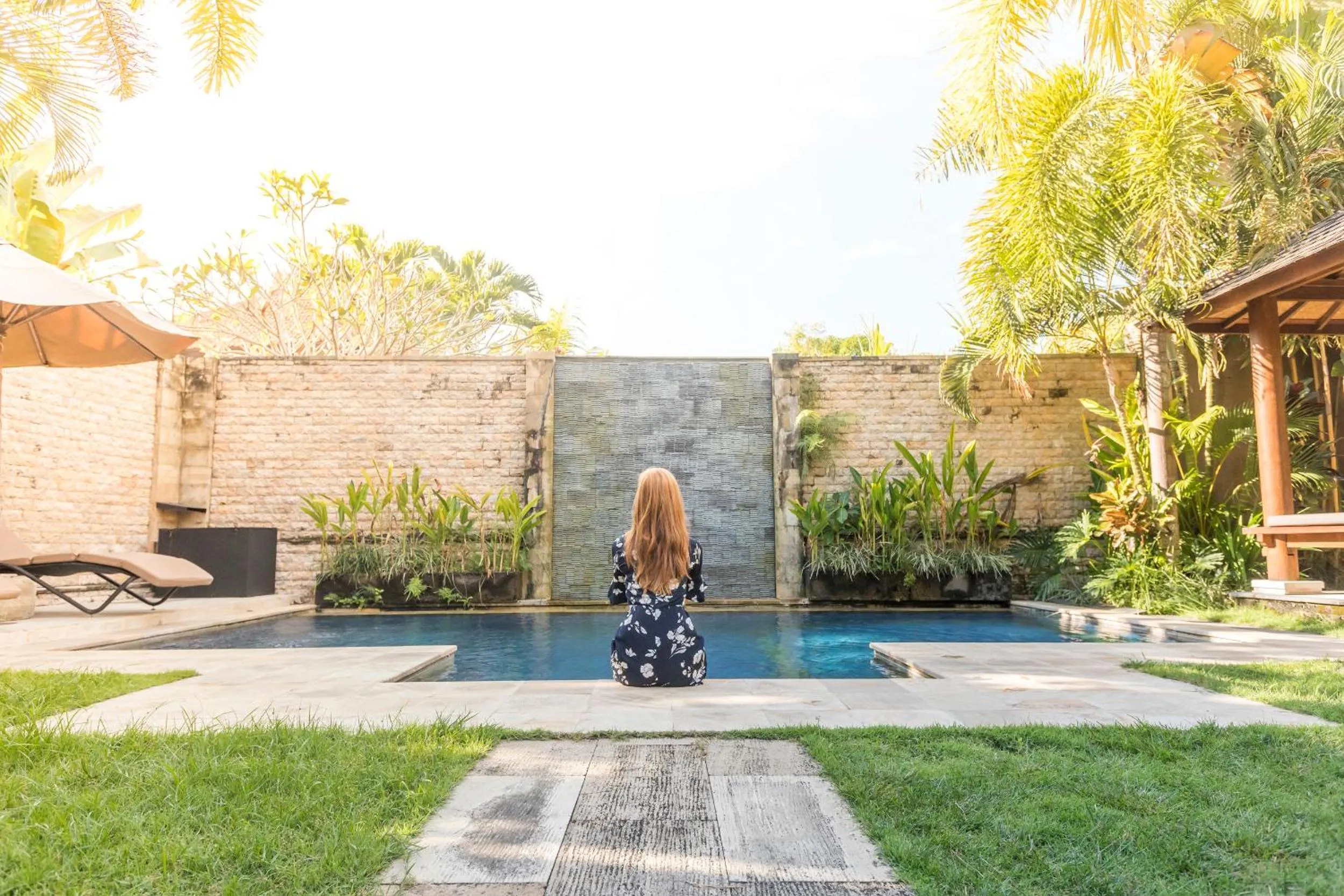 Swimming pool in Askara Villa