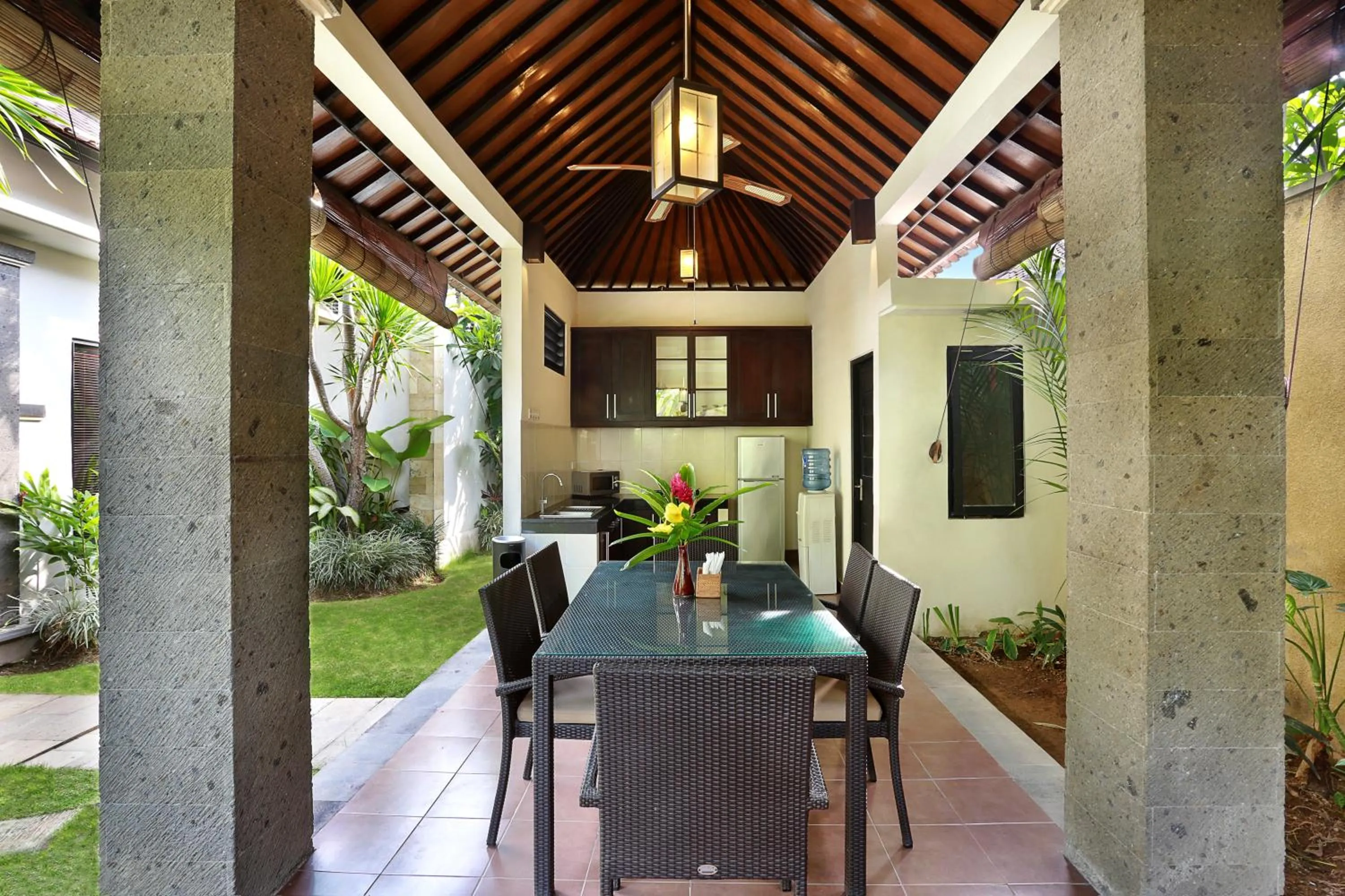 Dining area in Askara Villa