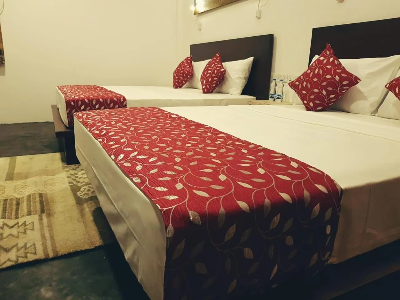 Photo of the whole room, Bed in il Frangipane