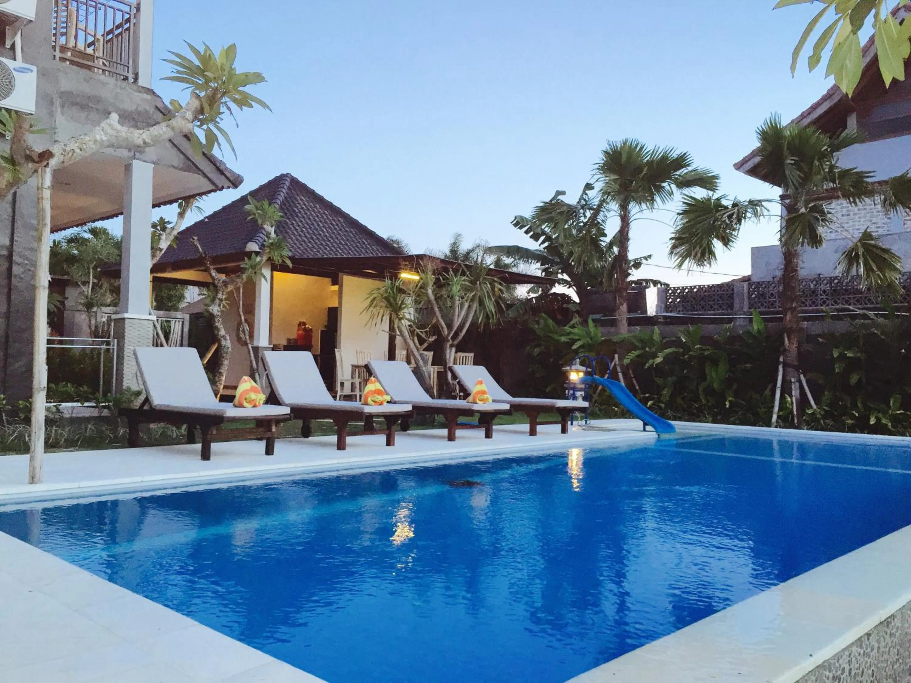Swimming pool in Kubudiuma Villas Bali