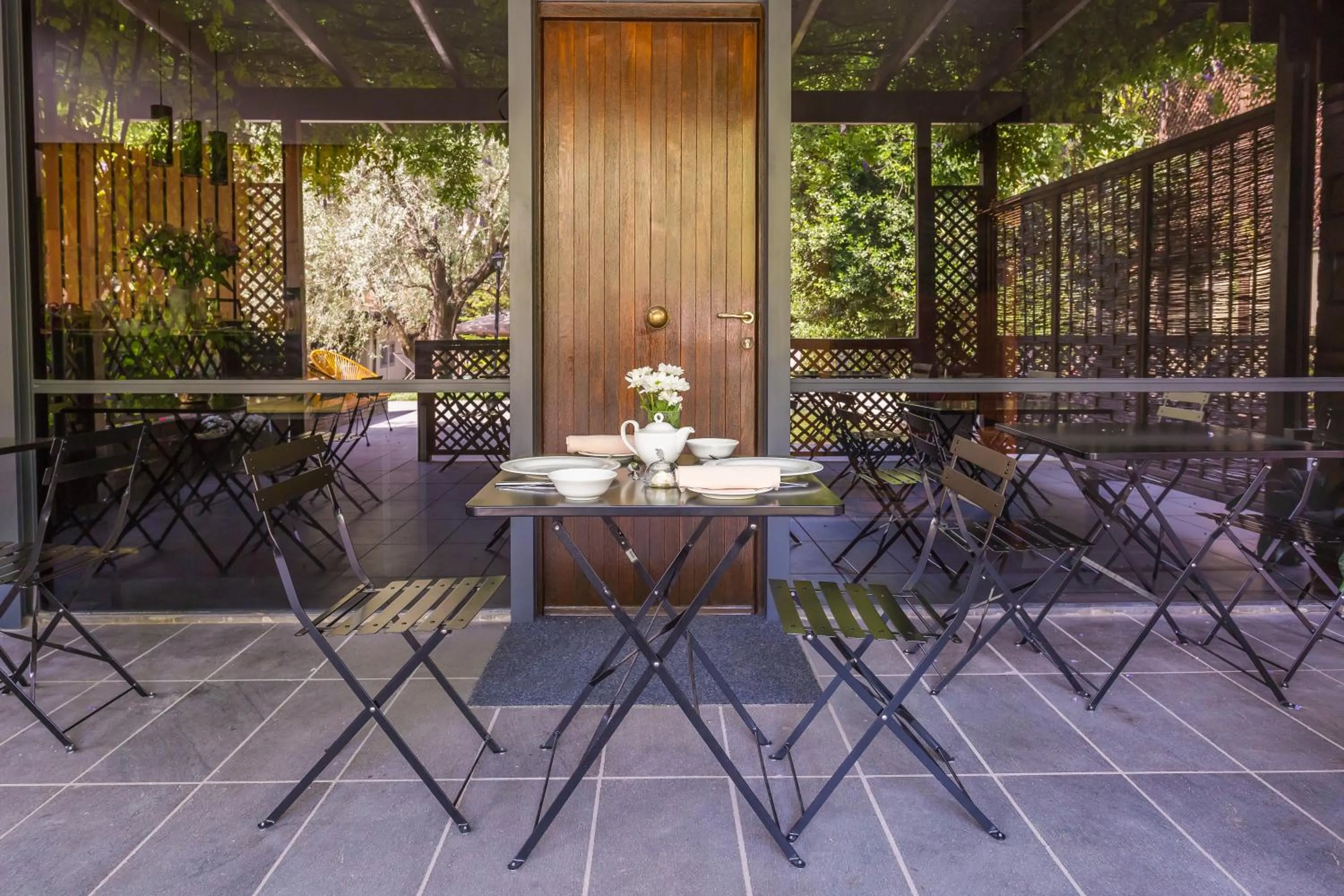 Patio in Fauno Urban Resort